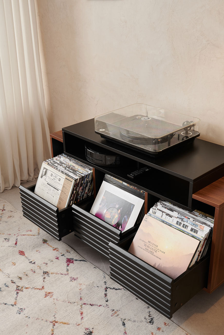 Norstone OSLO VINYL 1200 BLACK/WALNUT