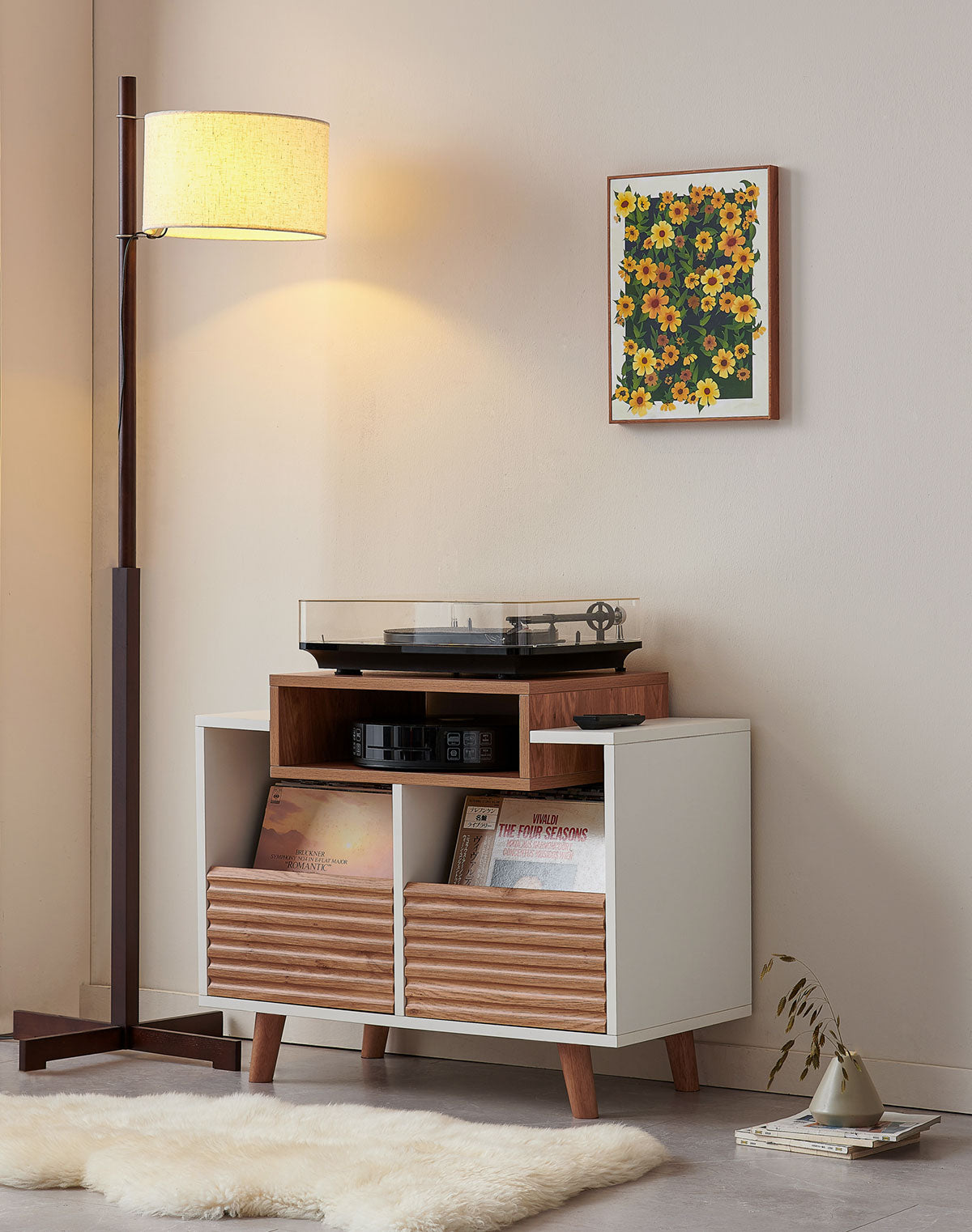Norstone OSLO VINYL 800 WHITE/CLEAR OAK