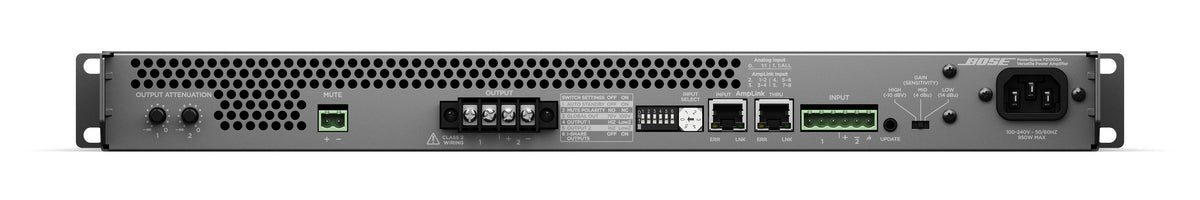 Bose Professional PowerSpace P21000A – 2-kanavainen tehovahvistin