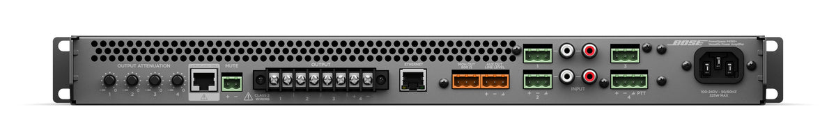 Bose Professional PowerSpace P4300+ – tehokas 4-kanavainen vahvistin integroidulla DSP:llä