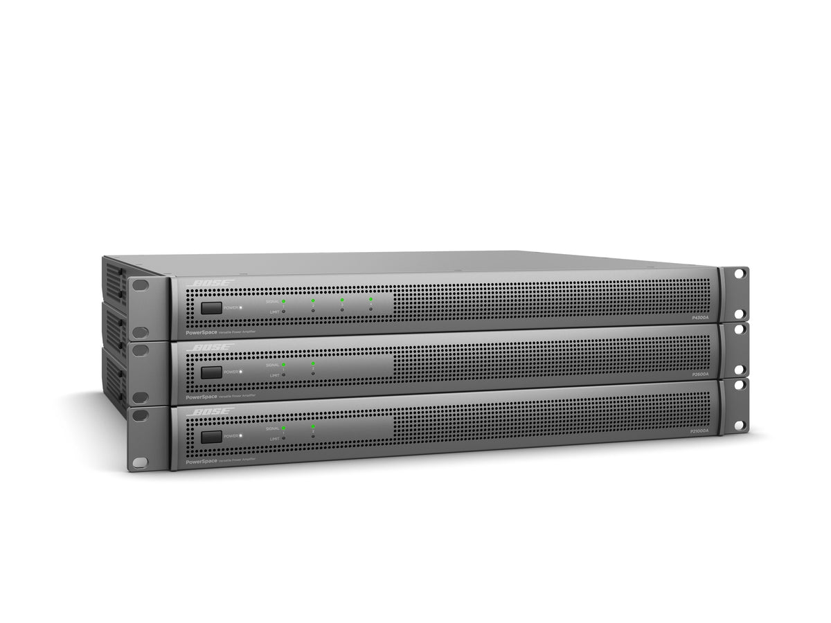 Bose Professional PowerSpace P4300+ – tehokas 4-kanavainen vahvistin integroidulla DSP:llä