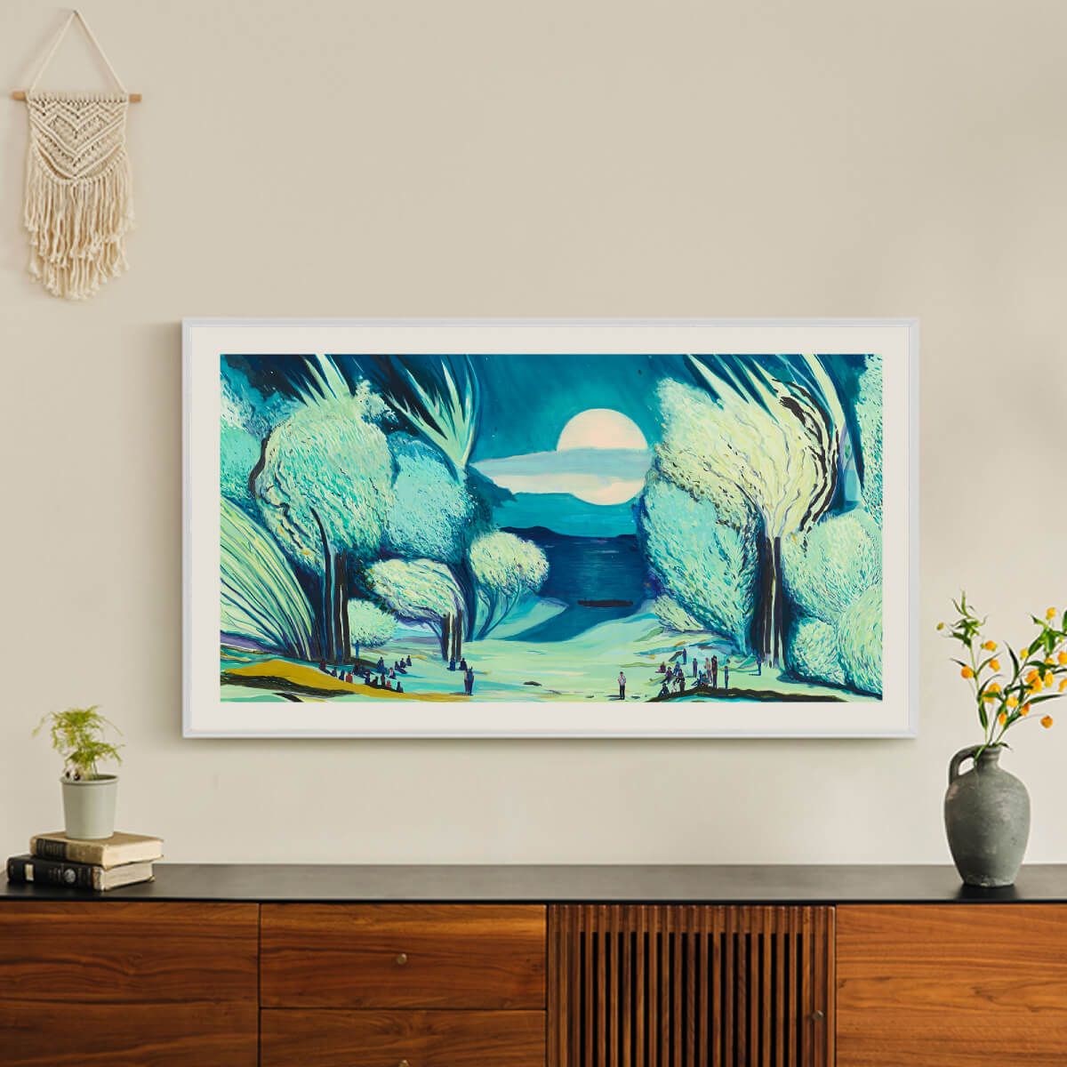 Samsung 55" The Frame QLED-televisio (2025) - Taide ja teknologia