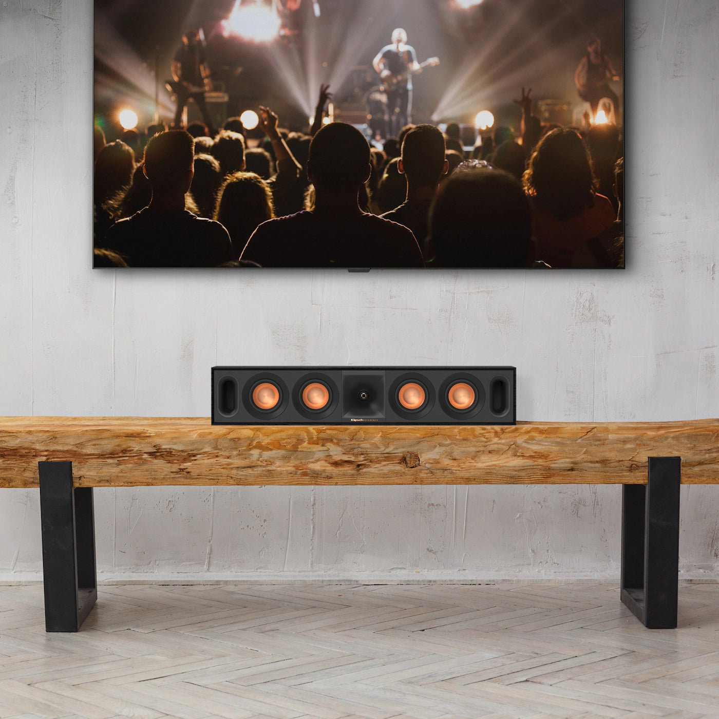 Klipsch R-30C -keskikaiutin, musta