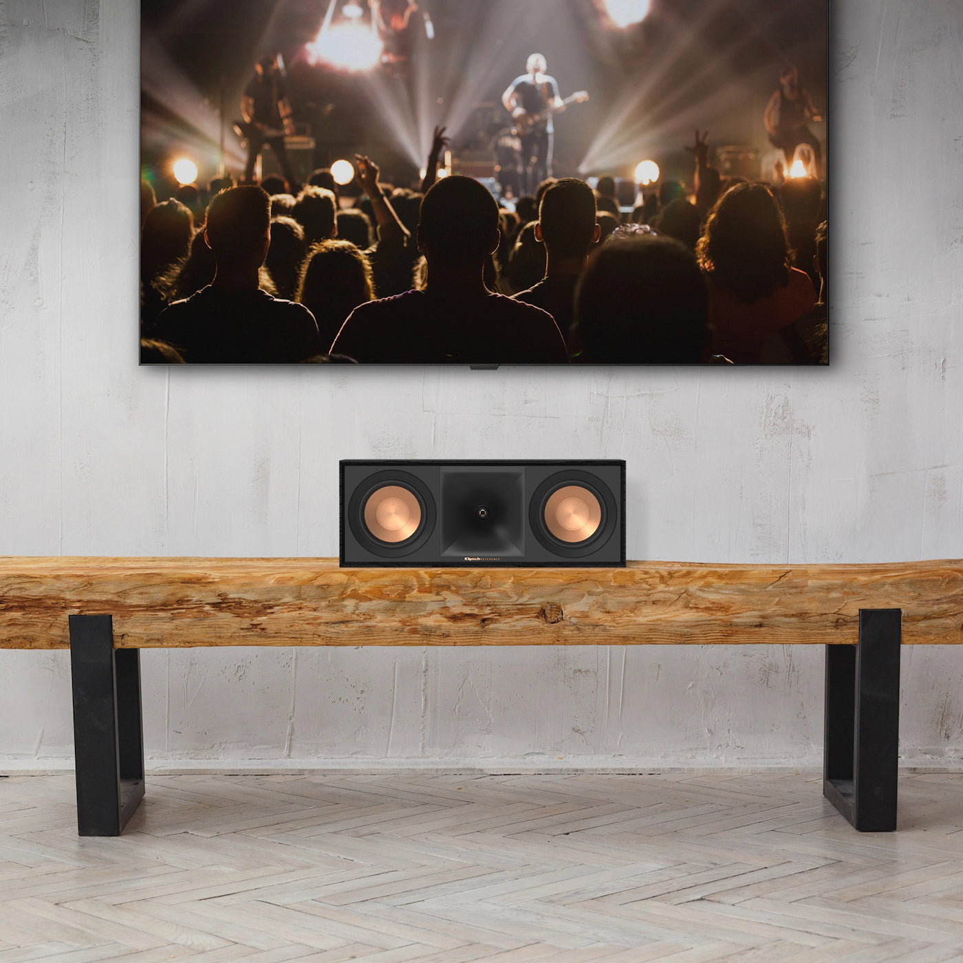 Klipsch R-50C - Keskikaiutin musta