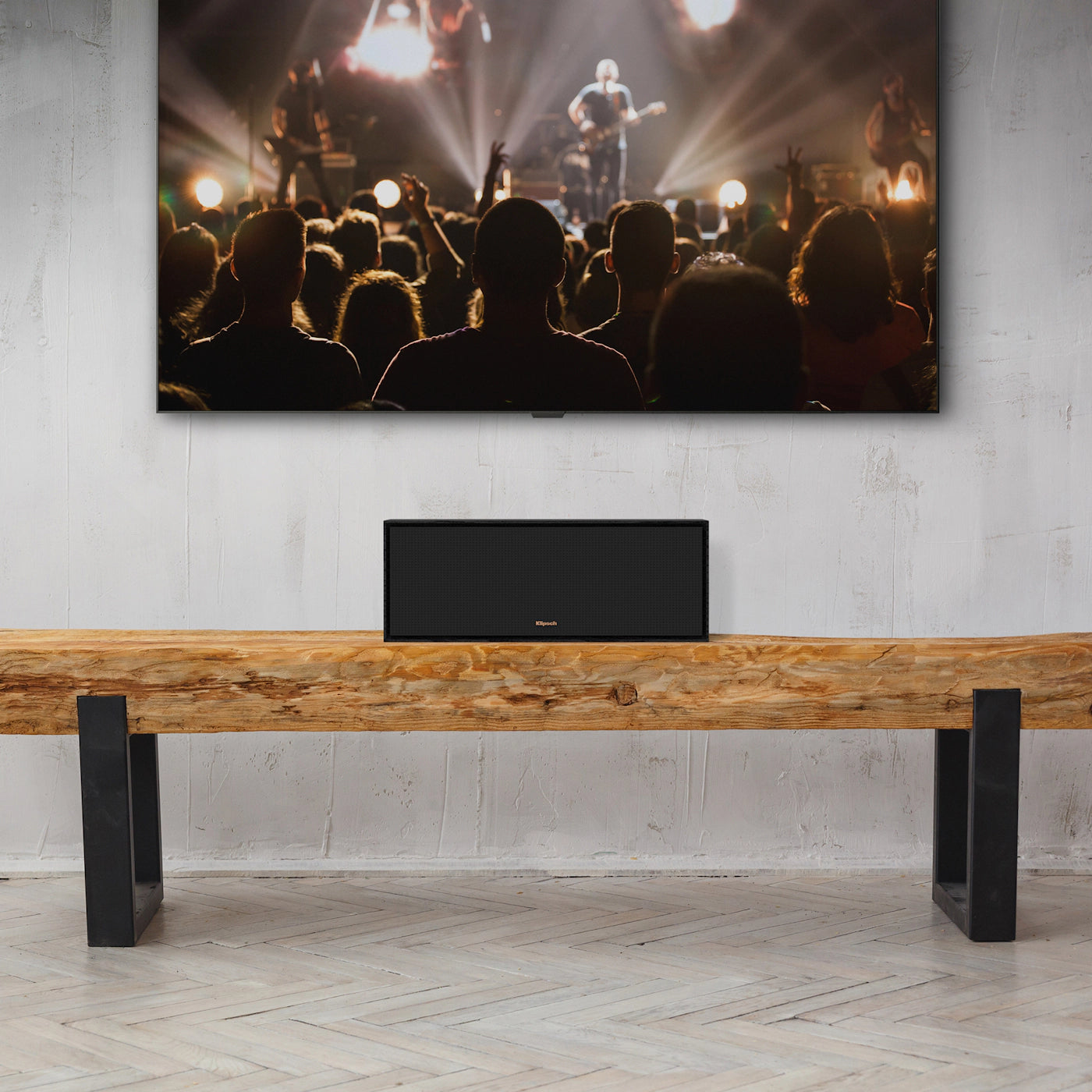 Klipsch R-50C - Keskikaiutin musta