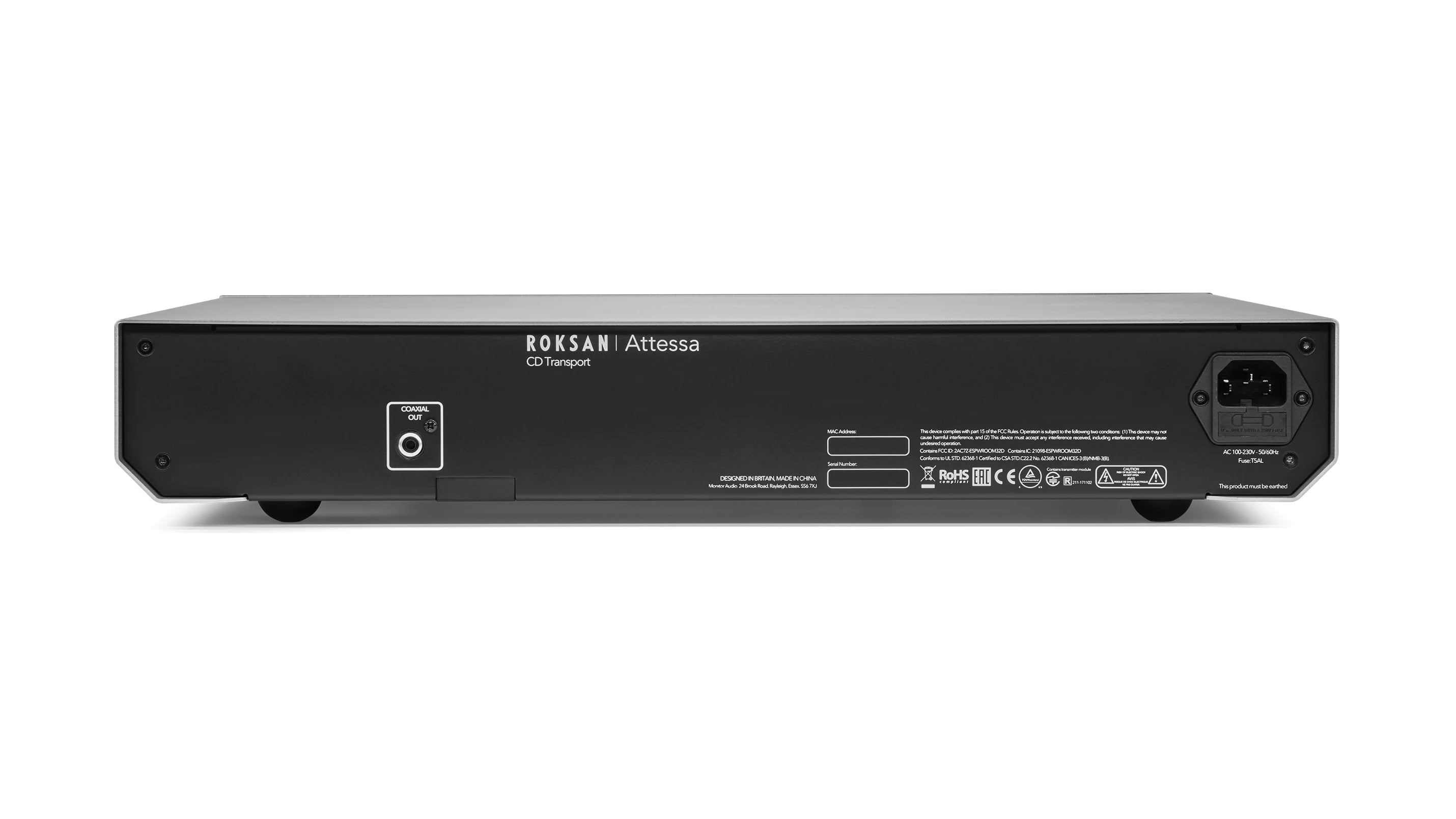 Roksan Attessa CDt CD-soitin - Huippulaatuinen äänentoisto hifiharrastajalle