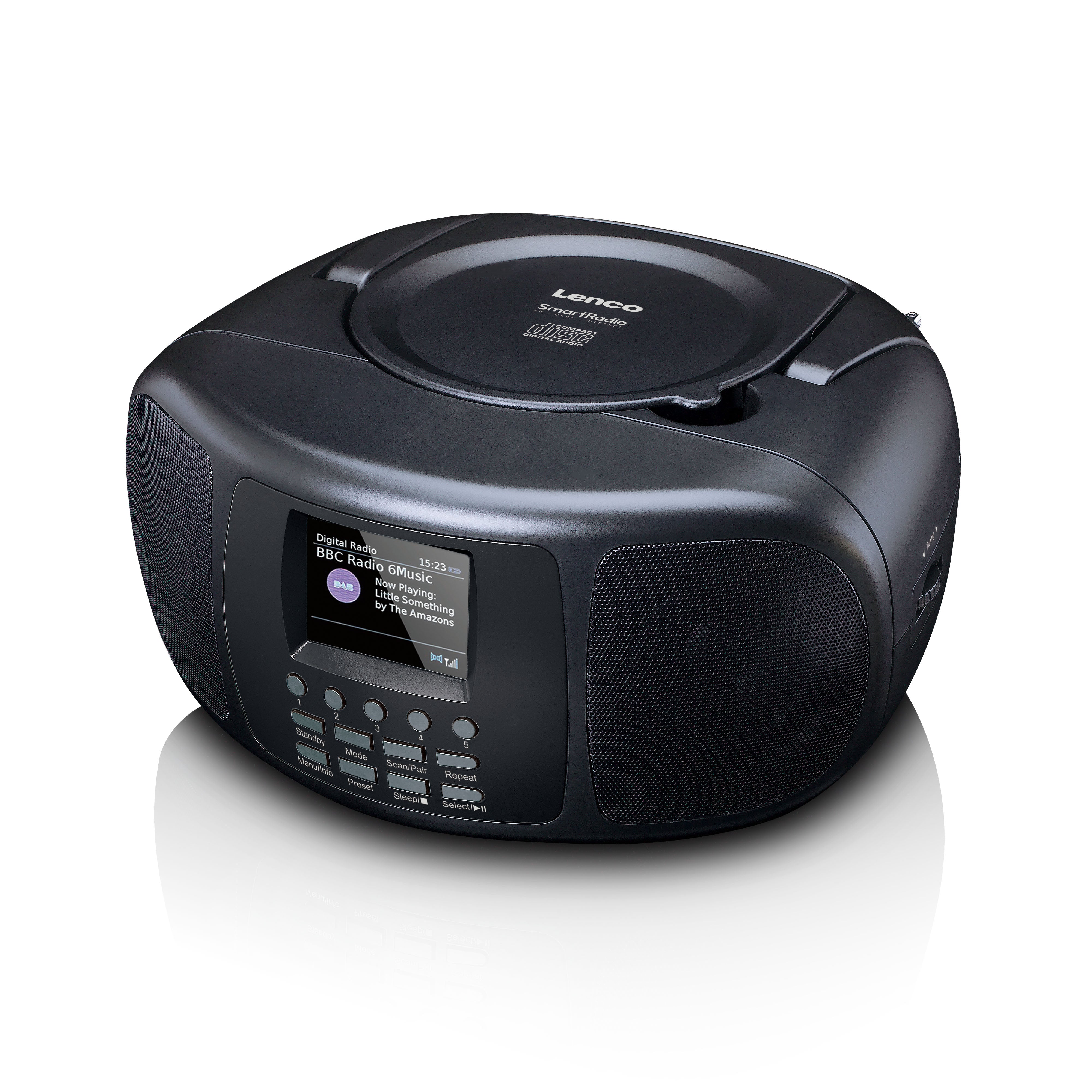 Lenco SCD-6000BK, kannettava internet radio