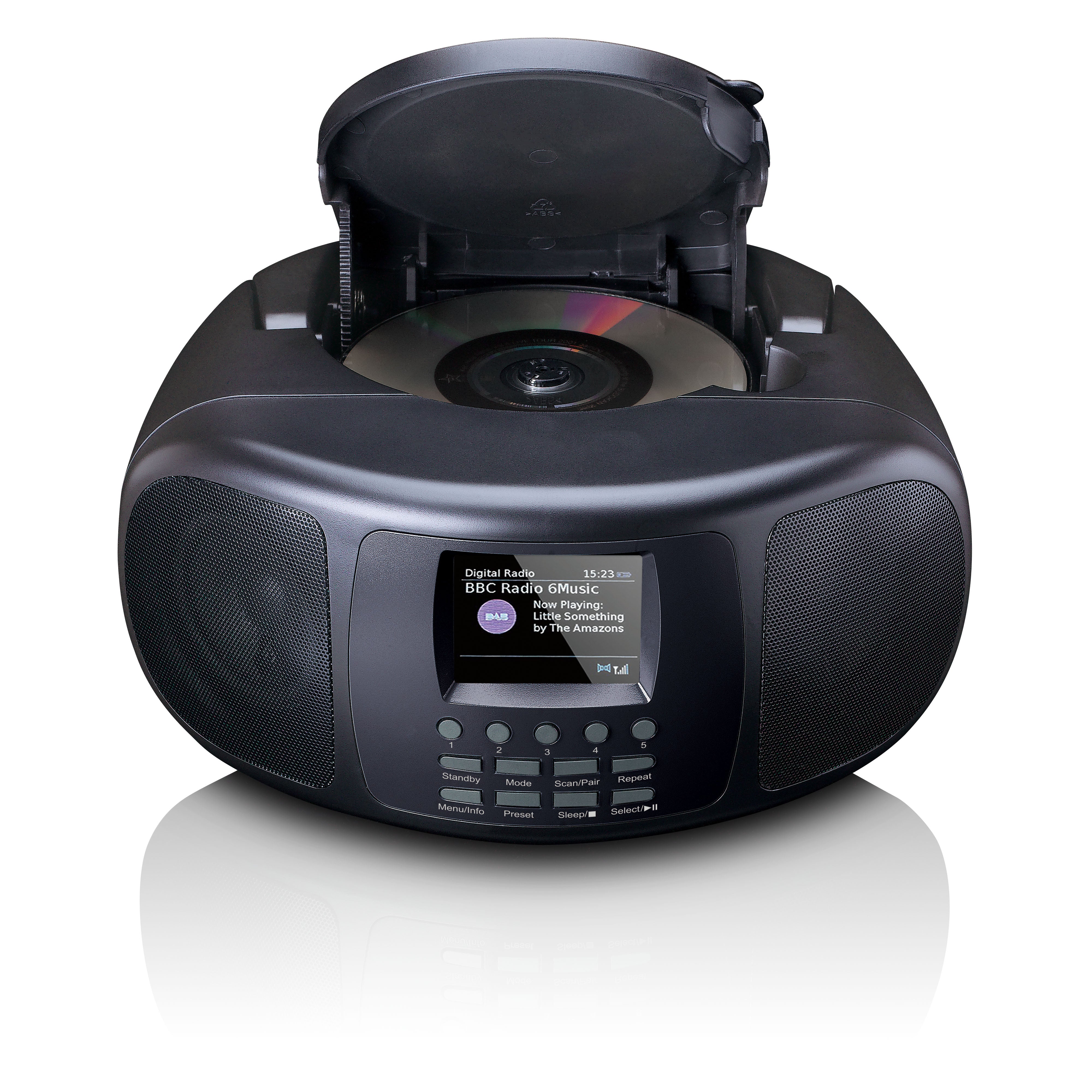 Lenco SCD-6000BK, kannettava internet radio