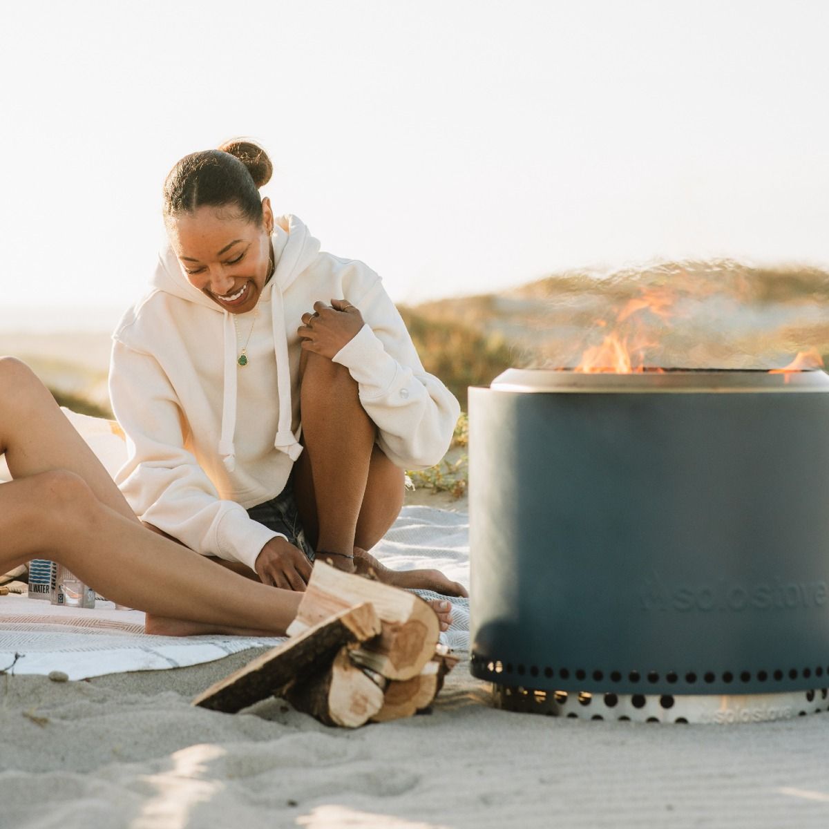 Solo Stove Bonfire 2.0 Savuton Ulkotakka - Sininen