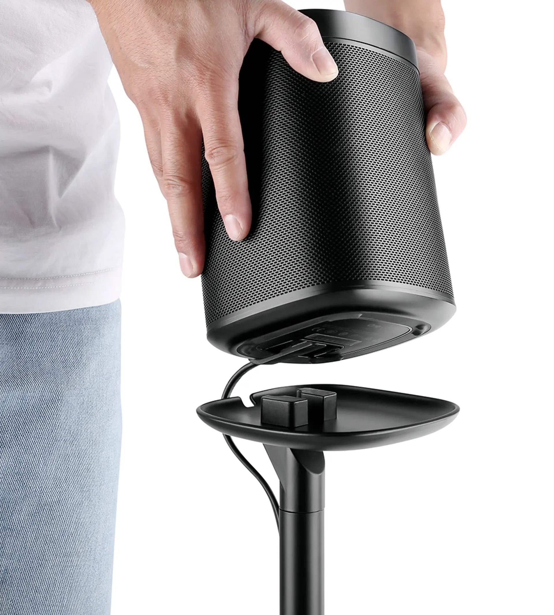 Sonos One Stand | Kaiutinjalustat Sonos One, One SL, Play:1, ja Play:3 - Optimaalinen Ääni