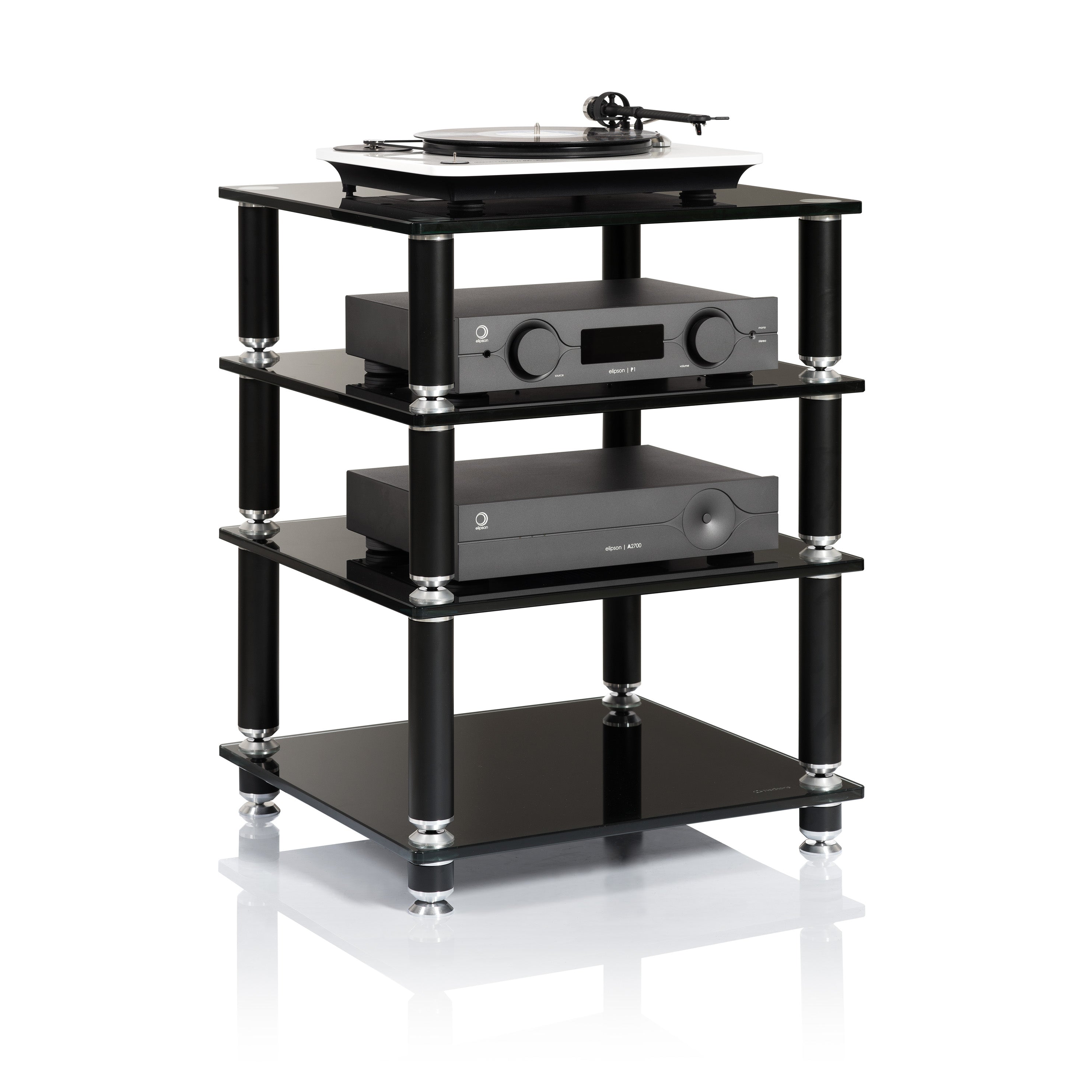 Norstone STABBL HIFI BLACK SATIN 600mm