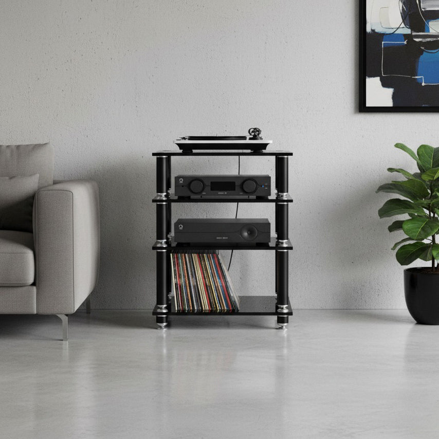 Norstone STABBL HIFI BLACK SATIN 600mm