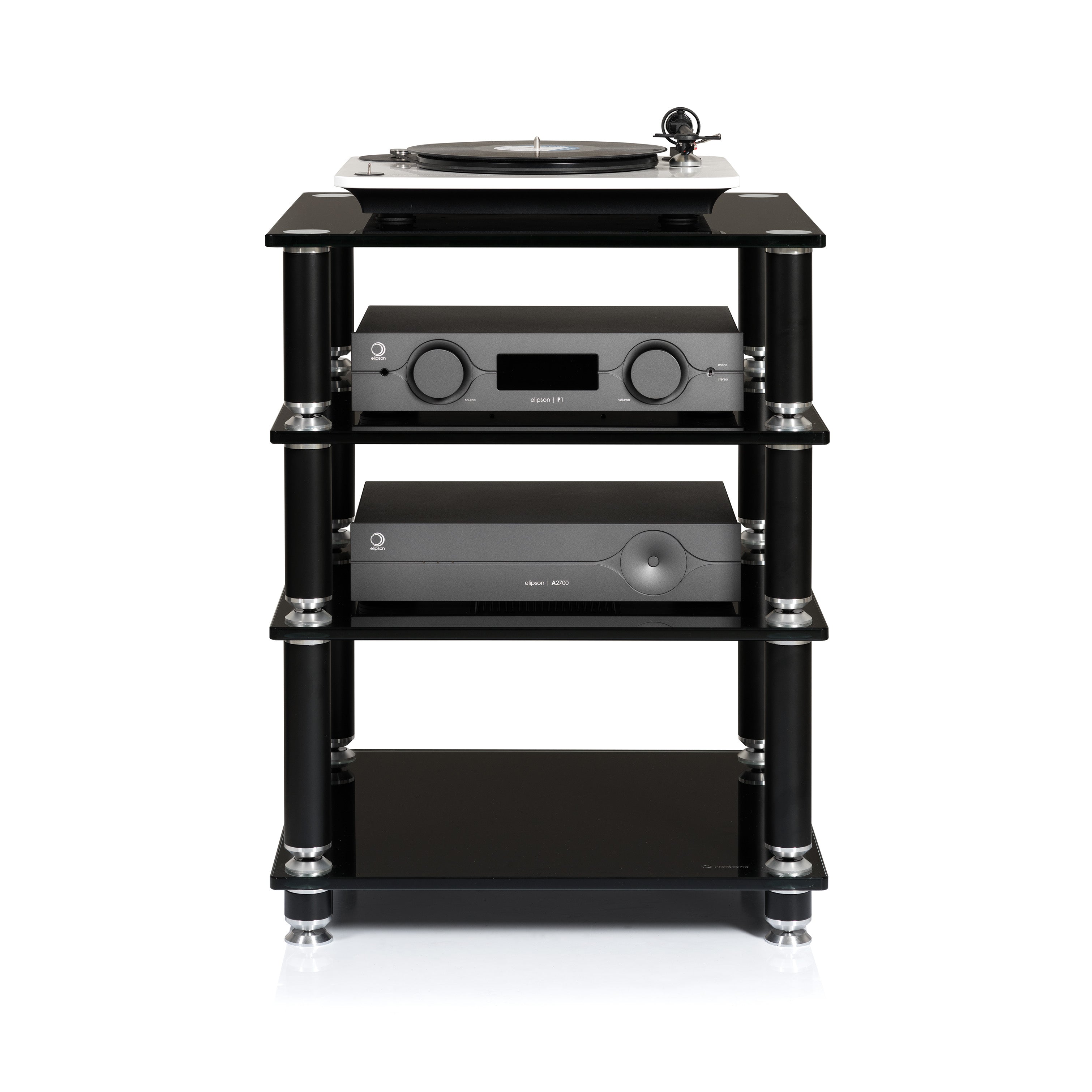 Norstone STABBL HIFI BLACK SATIN 600mm
