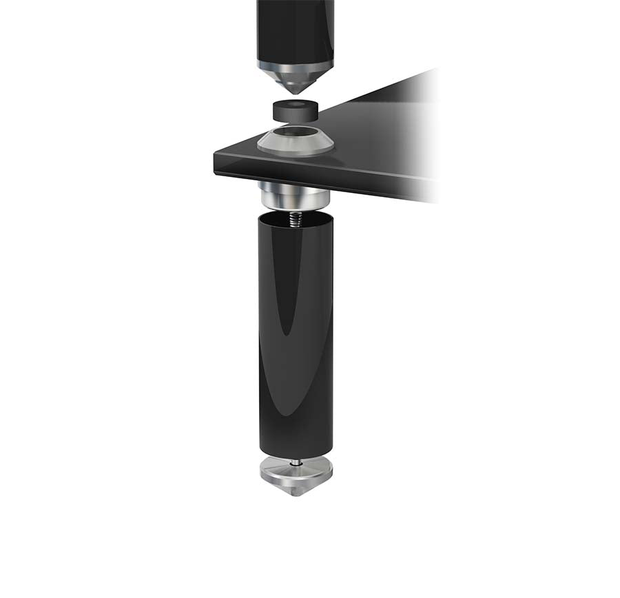 Norstone STABBL HIFI BLACK SATIN 600mm
