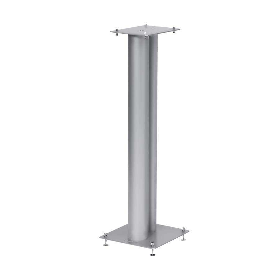 Norstone STYLUM 3 SPEAK STANDS/PAIR/SILVER SATIN