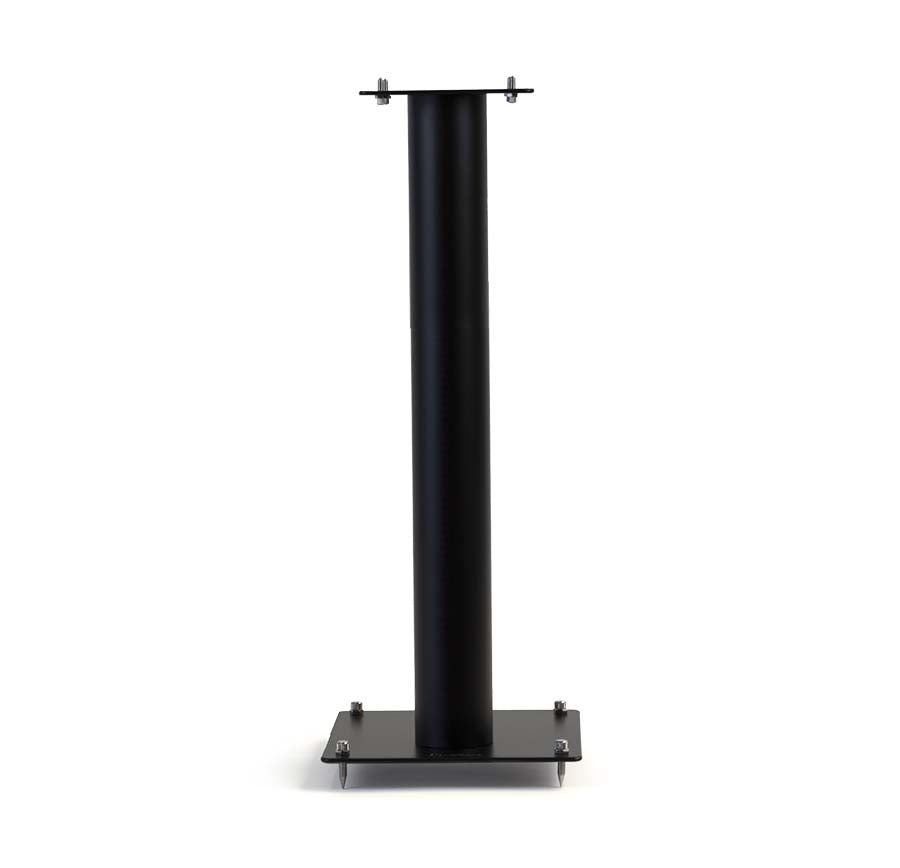 Norstone STYLUM 3 SPEAK STANDS/PAIR/BLACK SATIN