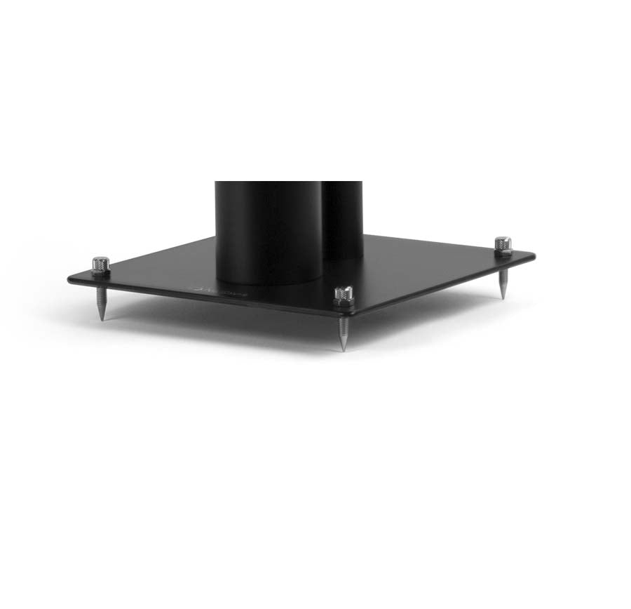 Norstone STYLUM 3 SPEAK STANDS/PAIR/BLACK SATIN
