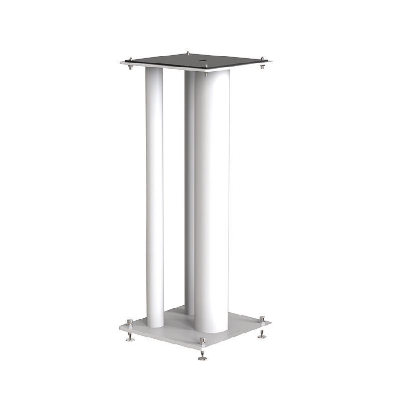 Norstone STYLUM MAX SPEAKER STAND/PAIR/WHITE SATIN