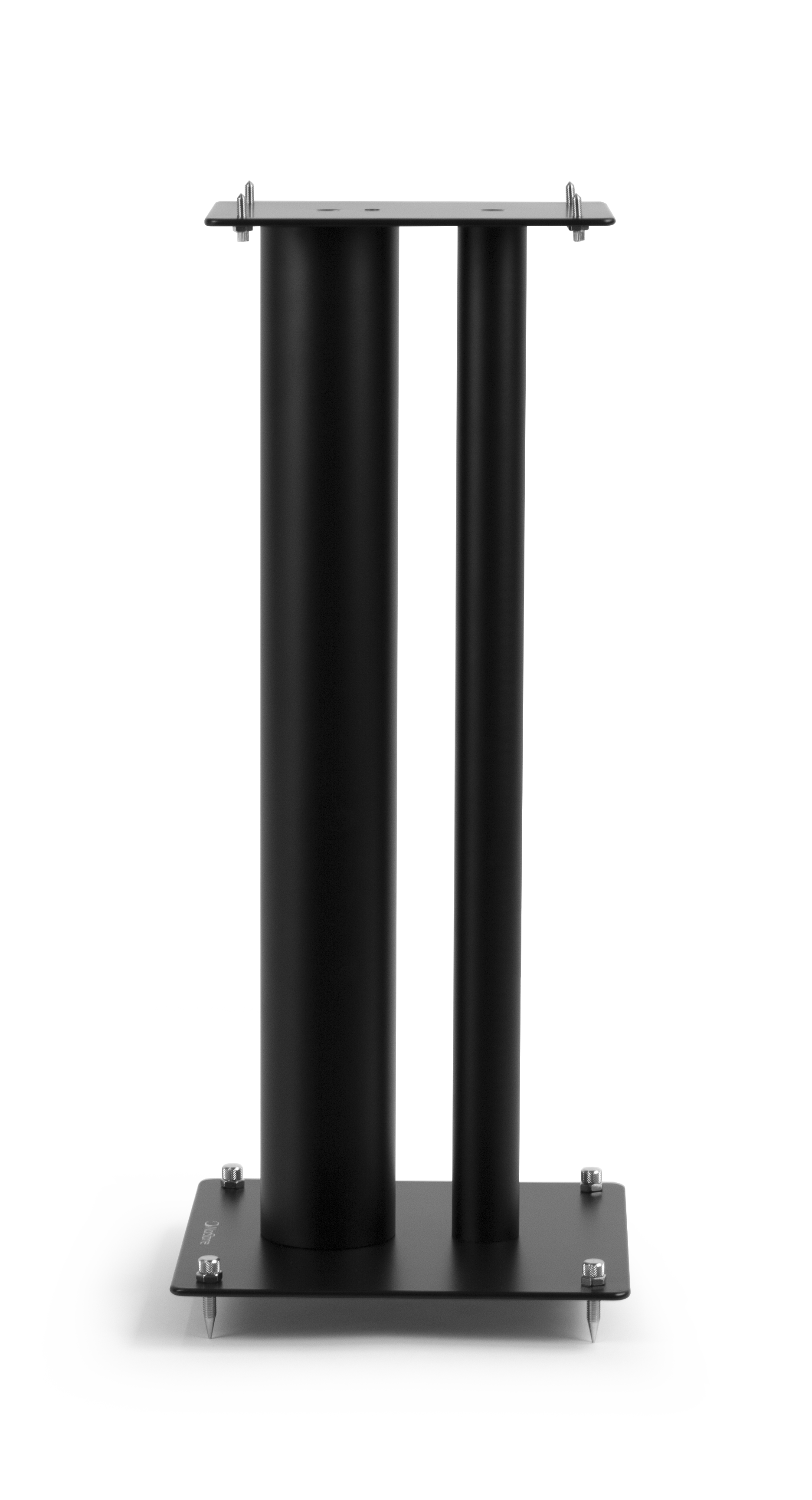 Norstone STYLUM 2 SPEAK STANDS/PAIR/BLACK SATN