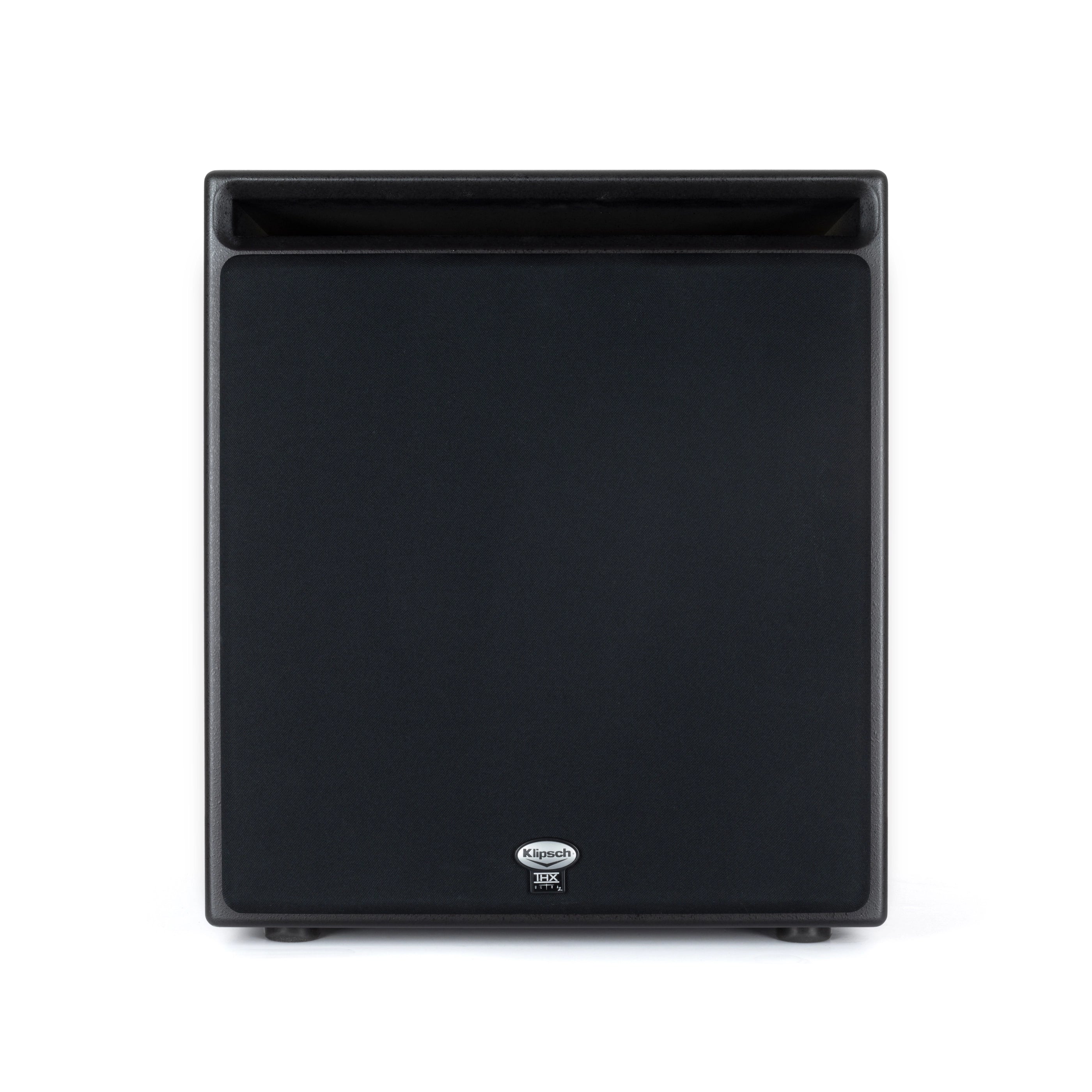 Klipsch THX-1200-SW subwoofer, musta