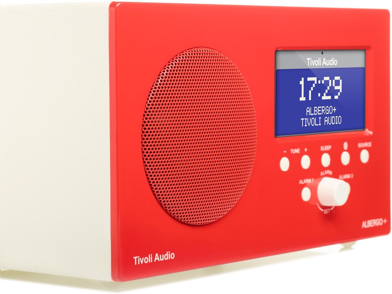 Tivoli Audio Albergo -AM/FM-pöytäradio punainen - SECOND BEST