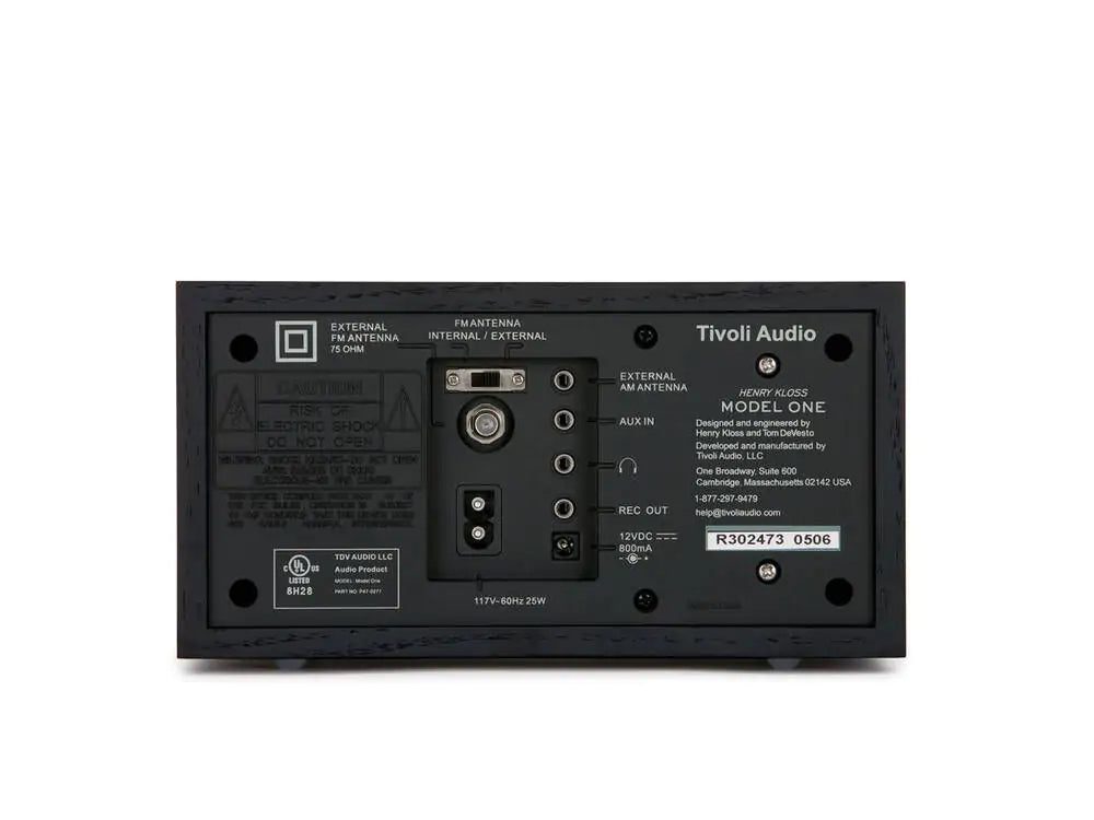 Tivoli Audio Model One BT – Klassikkoradion uusi aikakausi  Musta- SECOND BEST