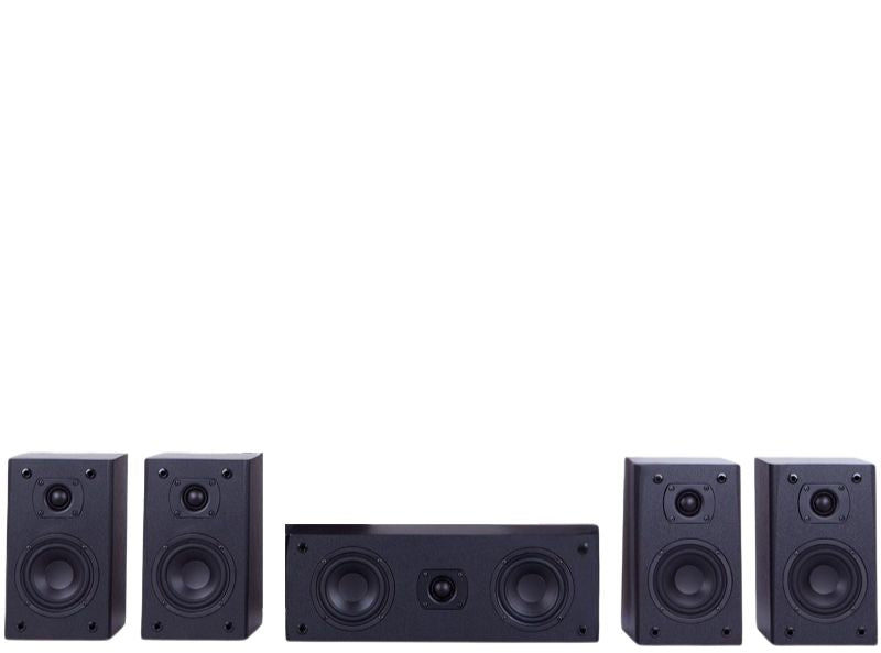 M Audio HCS9920WE 5.0 – Kotiteatterijärjestelmä (pähkinä / musta) - Second Best