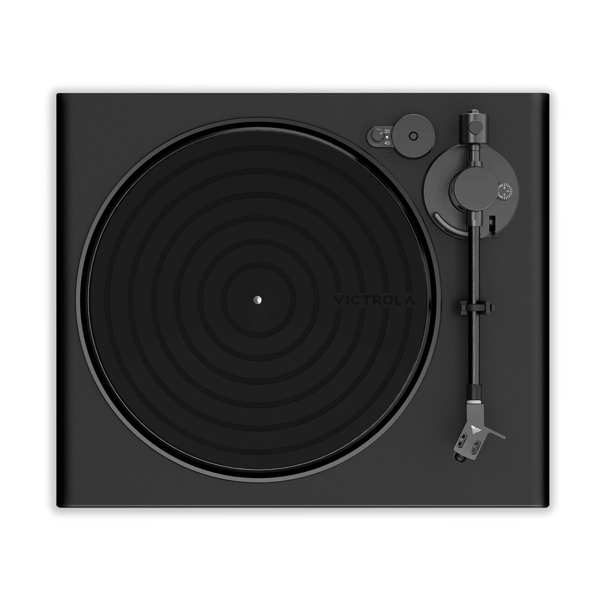 Victrola Hi-Res Onyx Vinyylisoitin - Hi-Fi-laatuinen levysoitin digitaalisella ulostulolla