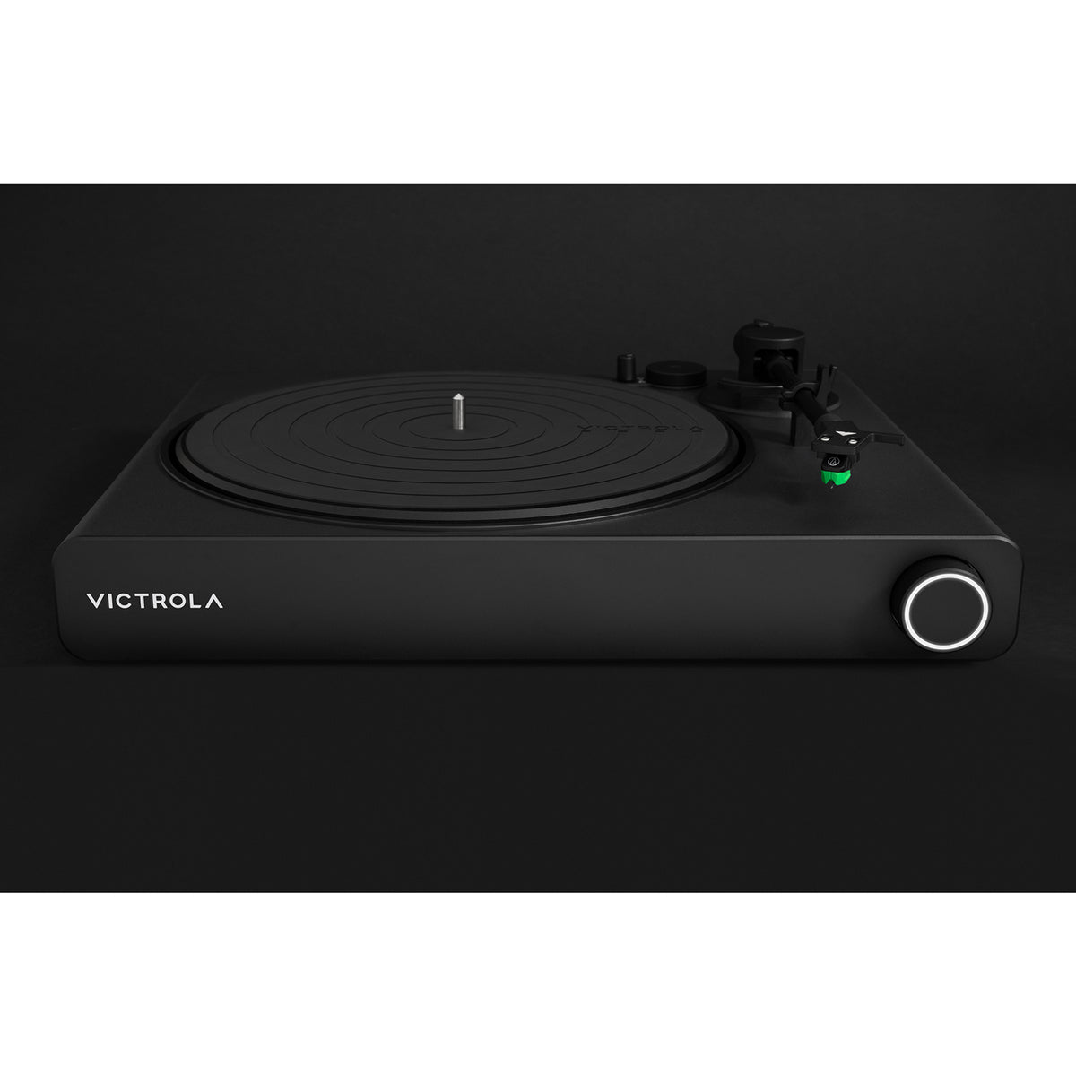 Victrola Stream Onyx Vinyylisoitin - Sonos-yhteensopiva levysoitin moderniin kotiin