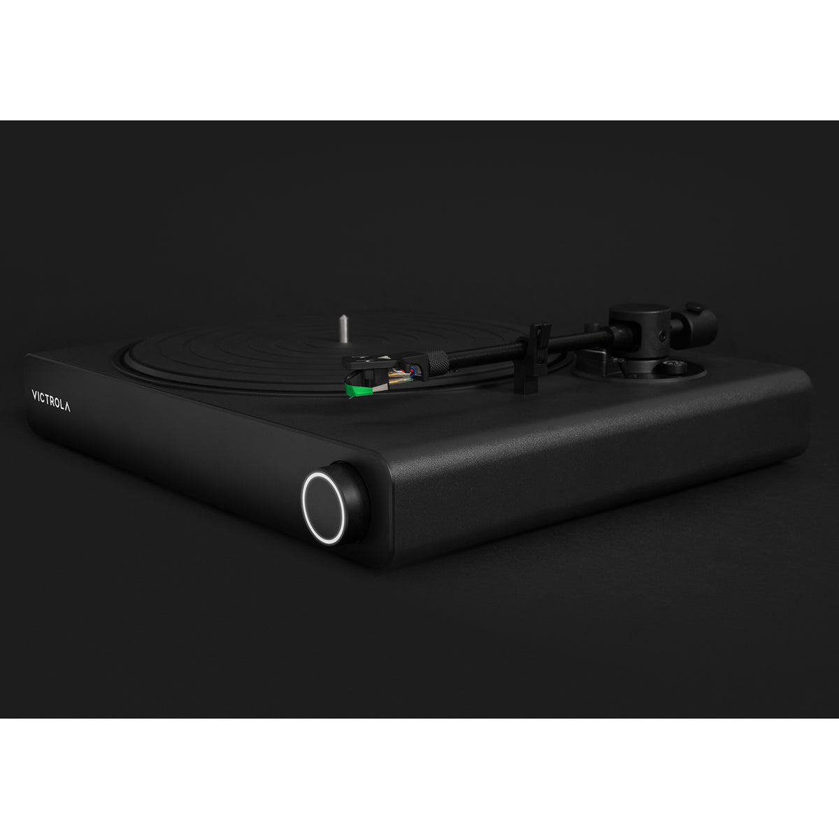 Victrola Stream Onyx Vinyylisoitin - Sonos-yhteensopiva levysoitin moderniin kotiin