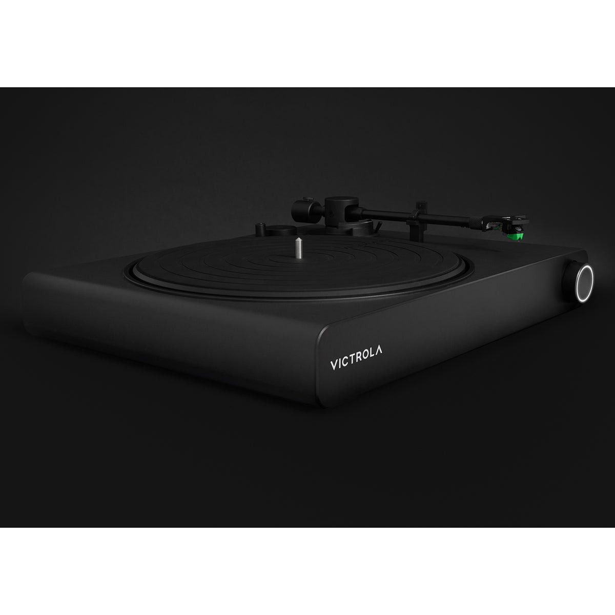 Victrola Stream Onyx Vinyylisoitin - Sonos-yhteensopiva levysoitin moderniin kotiin