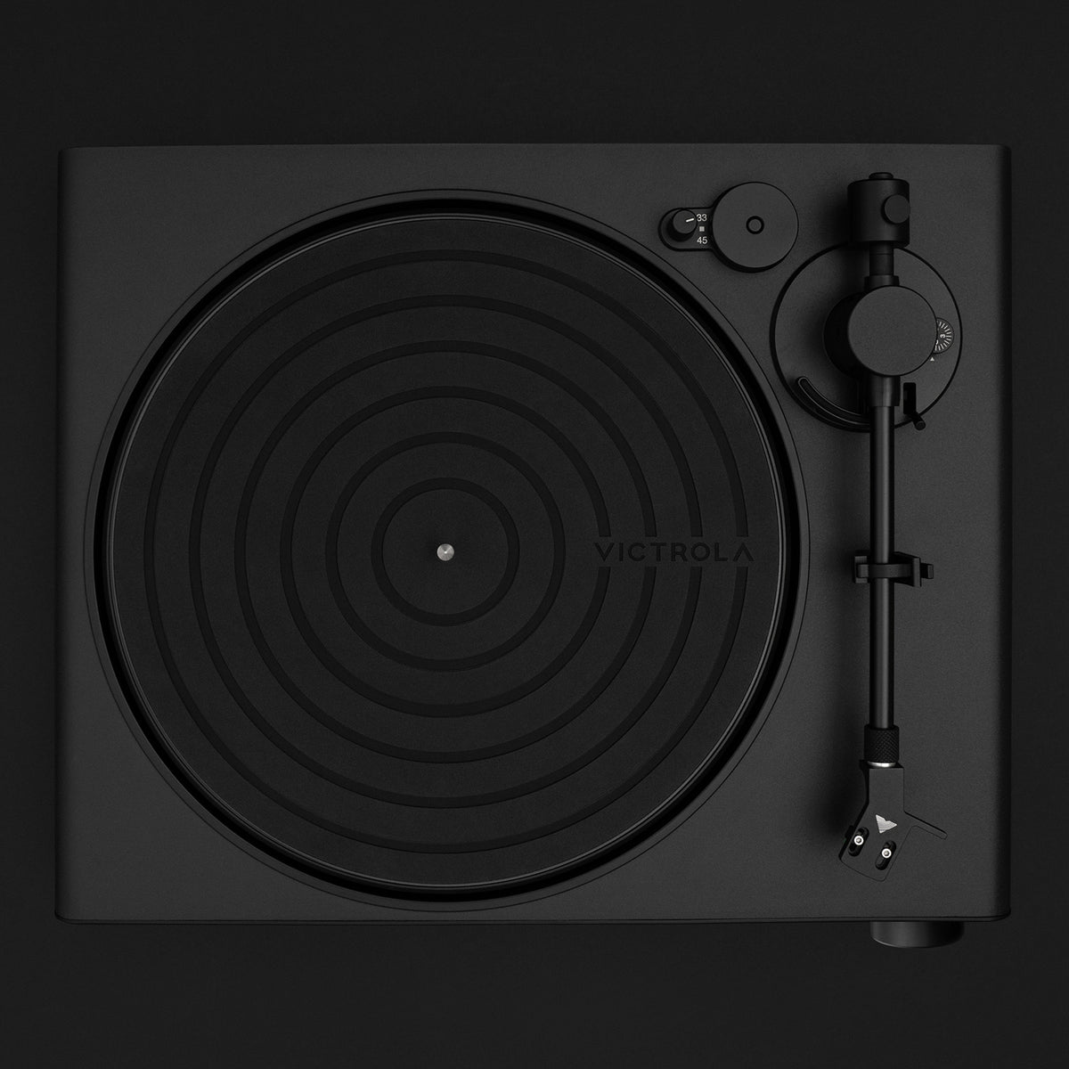 Victrola Stream Onyx Vinyylisoitin - Sonos-yhteensopiva levysoitin moderniin kotiin