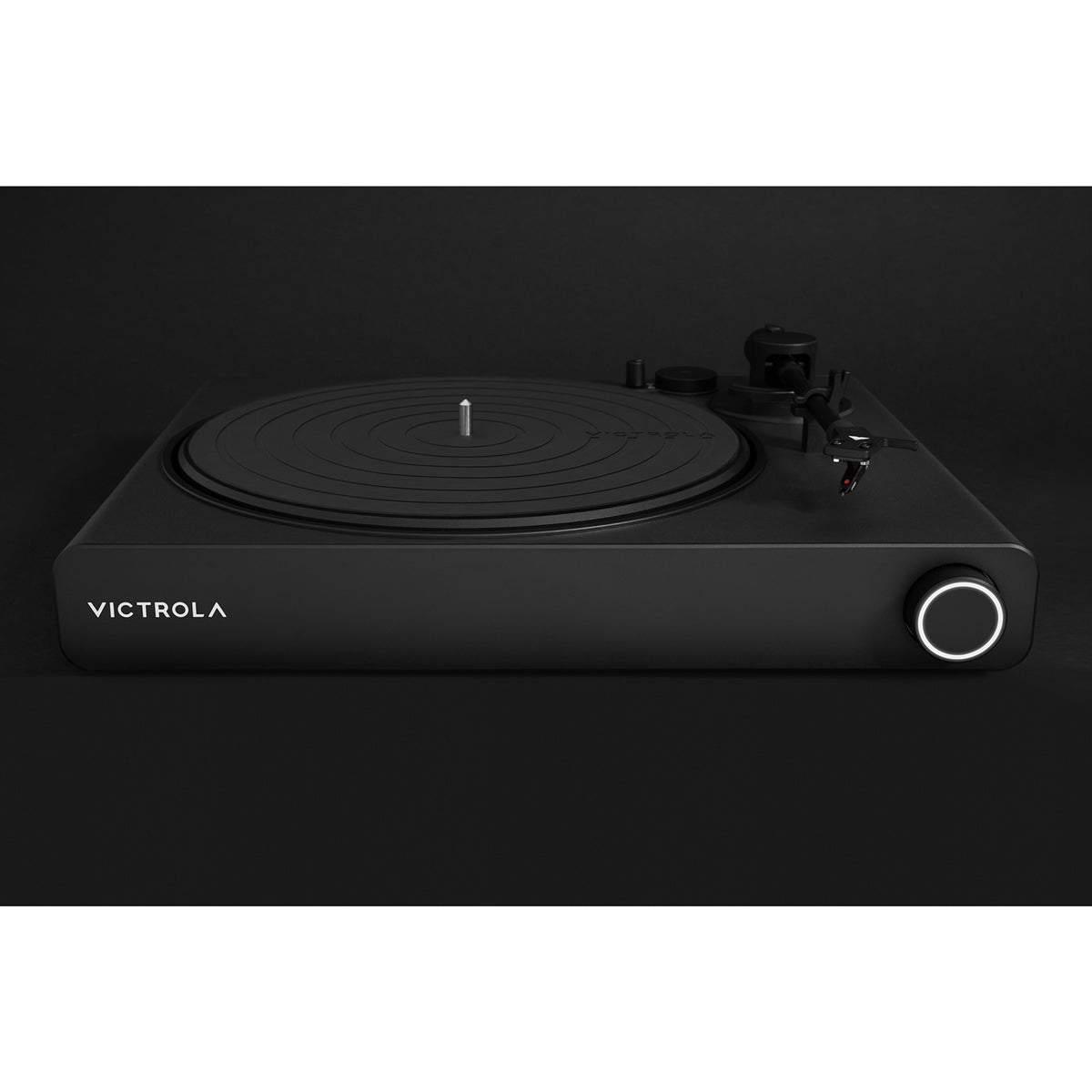 Victrola Stream Onyx Vinyylisoitin - Sonos-yhteensopiva levysoitin moderniin kotiin