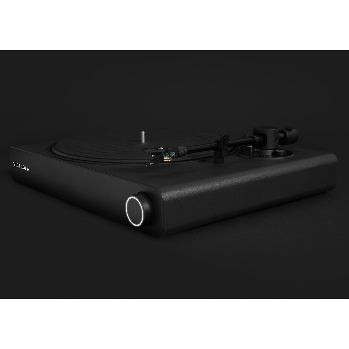 Victrola Stream Onyx Vinyylisoitin - Sonos-yhteensopiva levysoitin moderniin kotiin