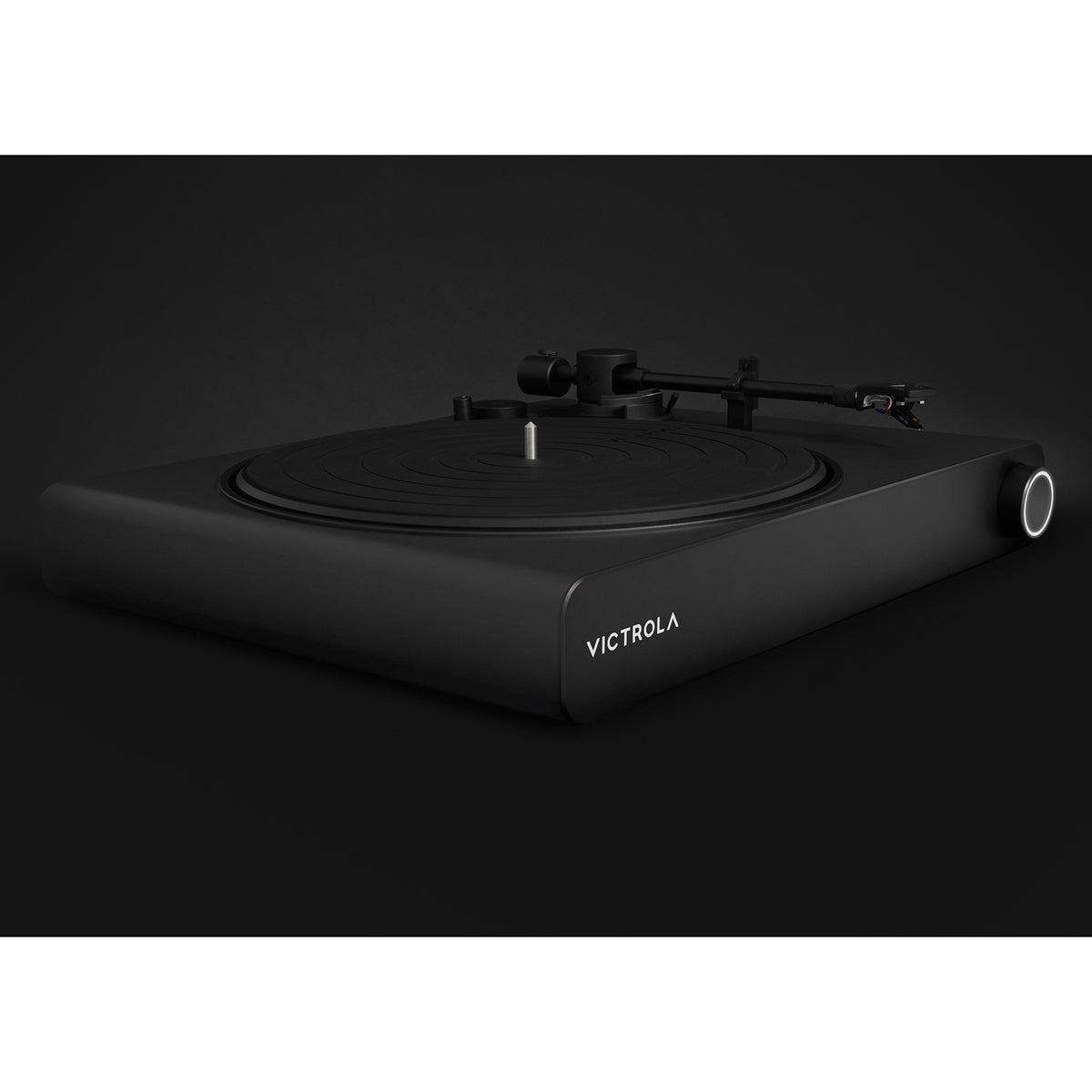 Victrola Stream Onyx Vinyylisoitin - Sonos-yhteensopiva levysoitin moderniin kotiin