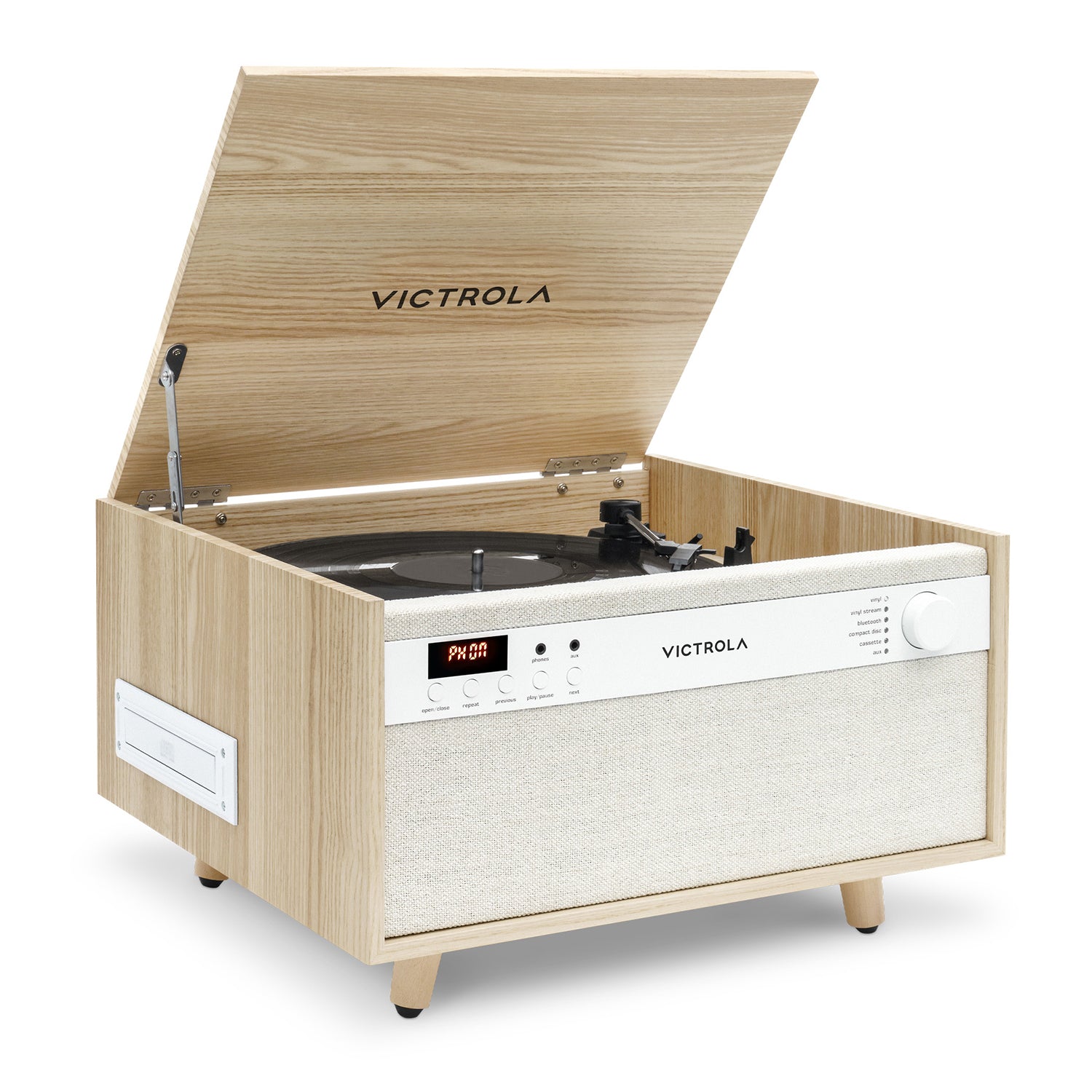 Victrola Century VTA-820SB Levysoitin - Retrotyylin monitoimilaite