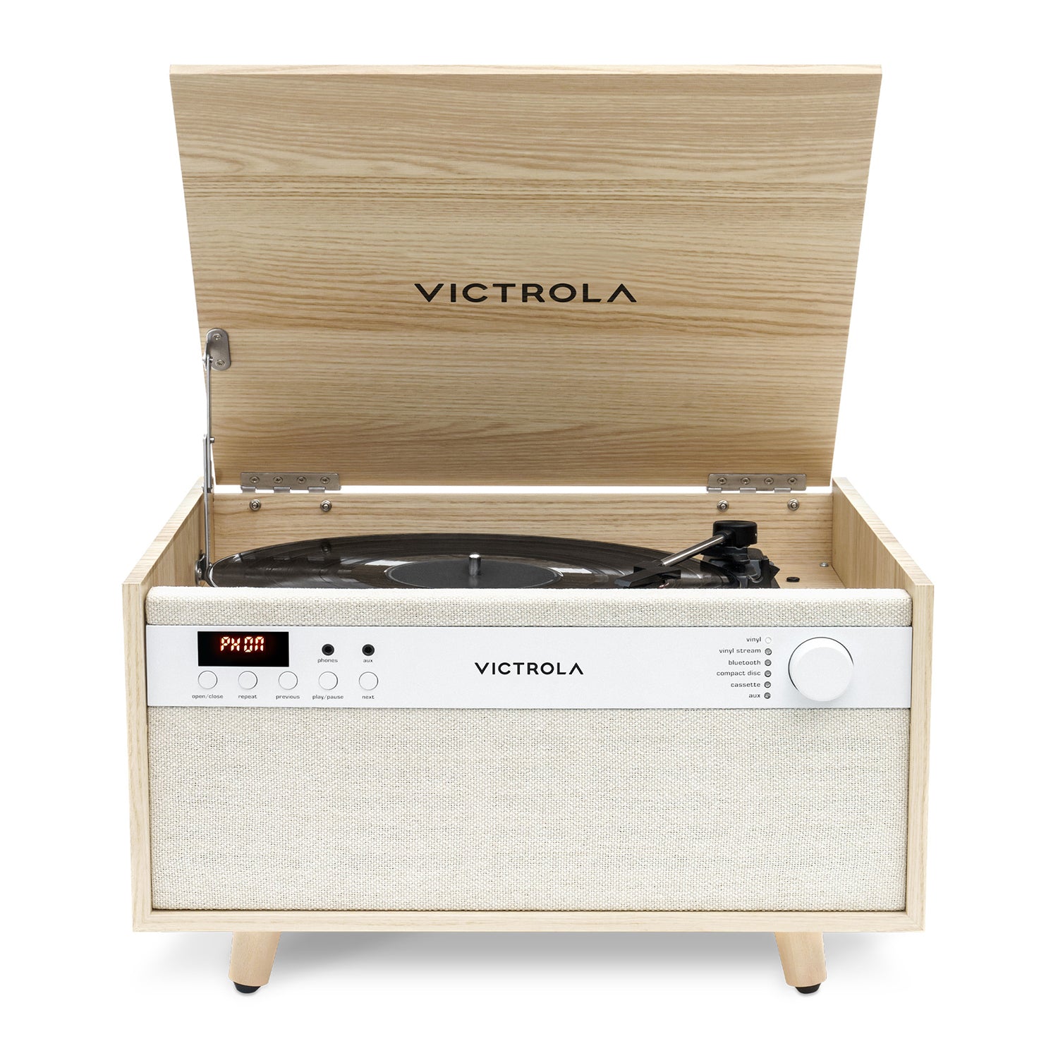 Victrola Century VTA-820SB Levysoitin - Retrotyylin monitoimilaite