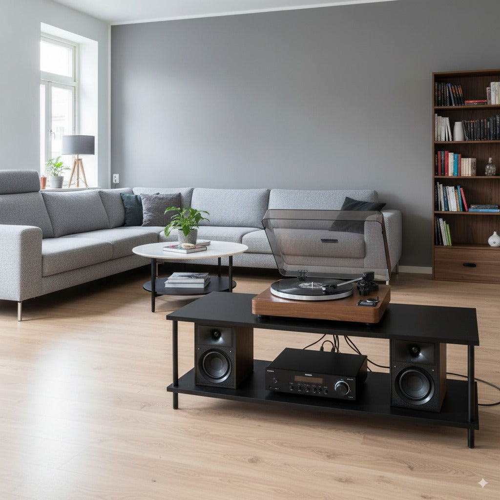 Valmis levysoitinpaketti: Lenco LBTA-165WD + Klipsch The Fives