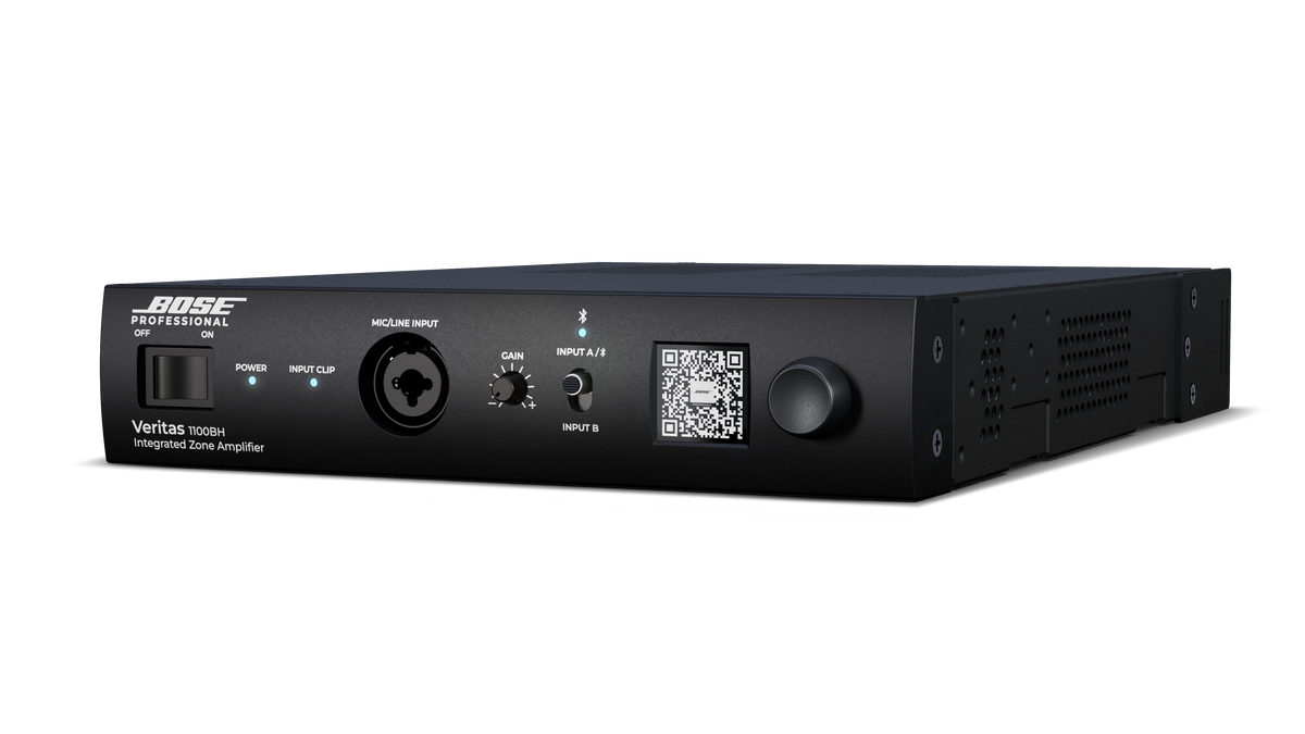 Bose Professional Veritas 1100BH – tehokas ratkaisu kompakteihin 70/100V-asennuksiin