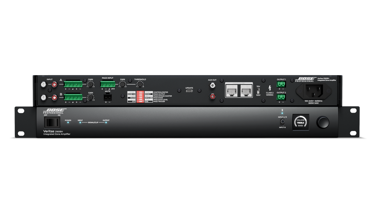 Bose Professional Veritas 2160BH uuden ajan vahvistin asennuskohteisiin