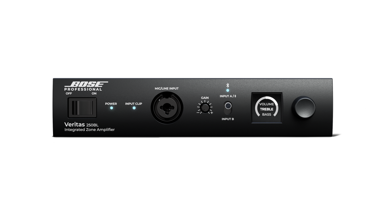 Bose Professional Veritas 250BL – kompakti vahvistin ammattilaistason äänenlaadulla