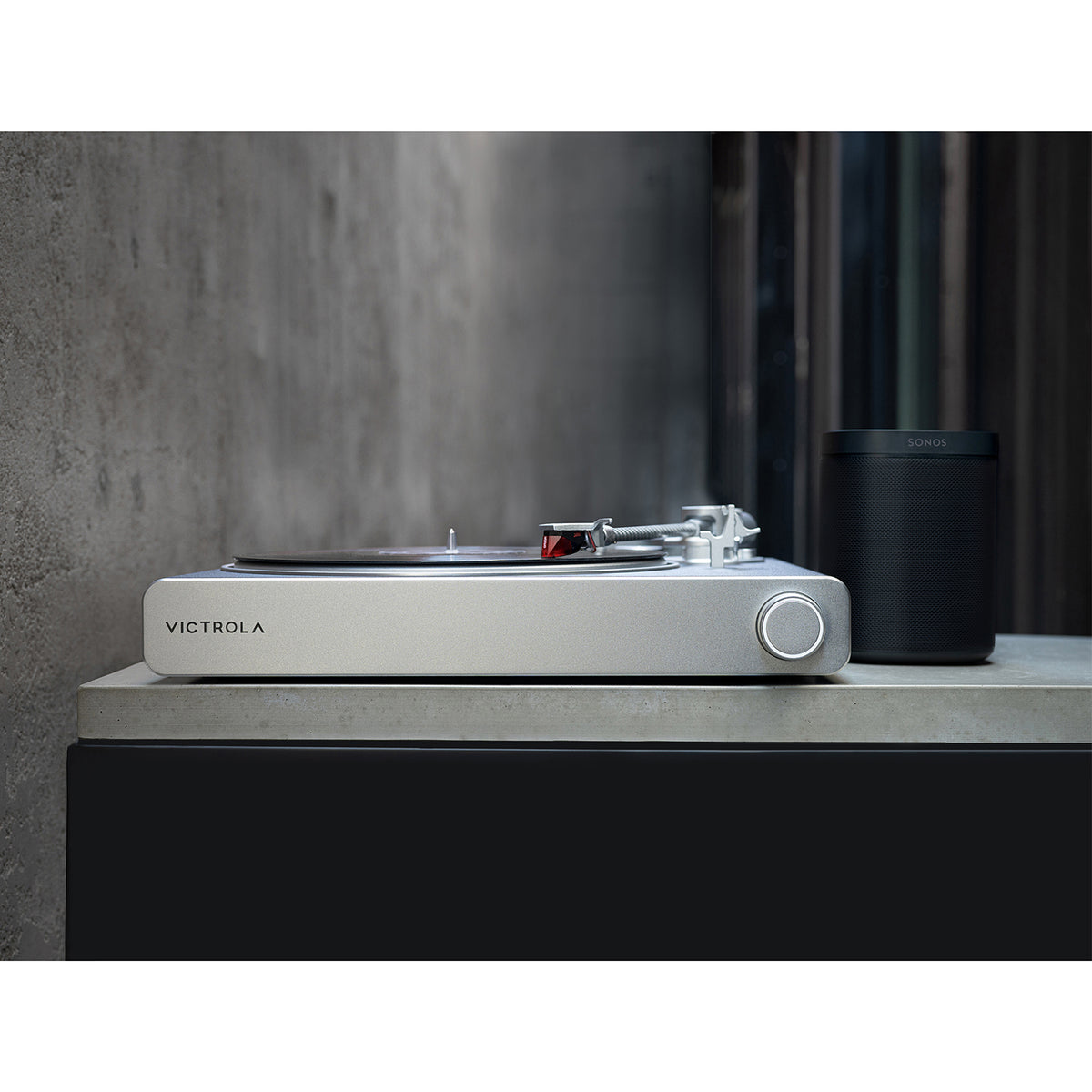 Victrola Stream Carbon Levysoitin - Sonos-yhteensopiva Hifi-vinylisoitin