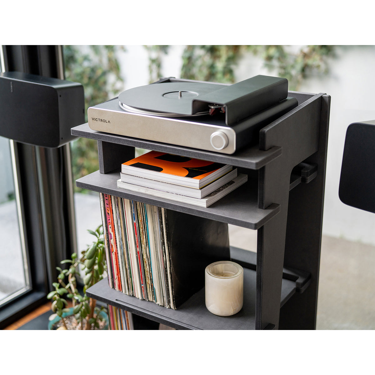 Victrola Stream Carbon Levysoitin - Sonos-yhteensopiva Hifi-vinylisoitin