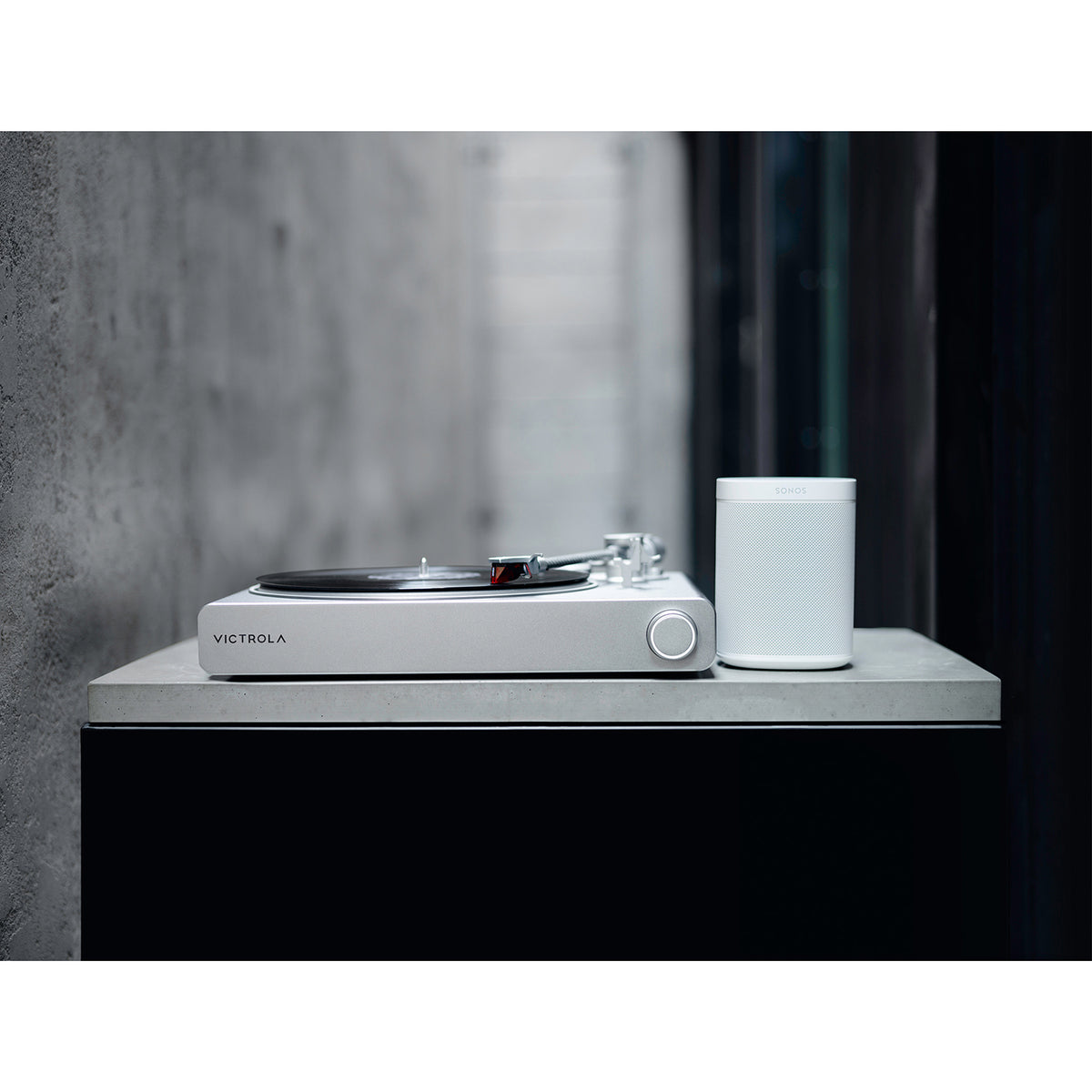 Victrola Stream Carbon Levysoitin - Sonos-yhteensopiva Hifi-vinylisoitin