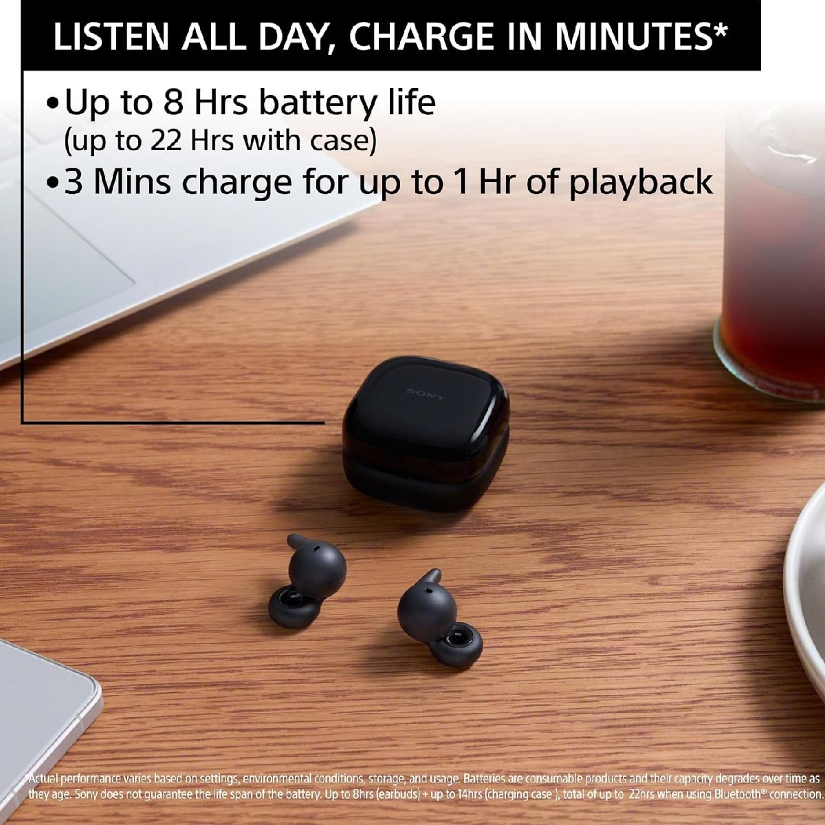 Sony LinkBuds Open WF-L910 Langattomat Bluetooth-Nappikuulokkeet