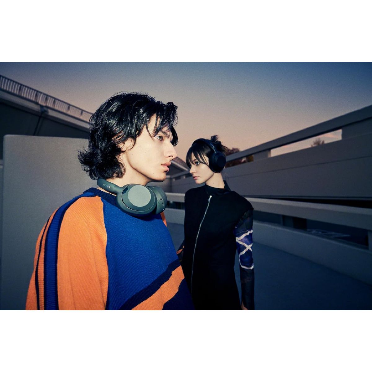 Sony Noise-Canceling Bluetooth Headphones ULT WEAR, White