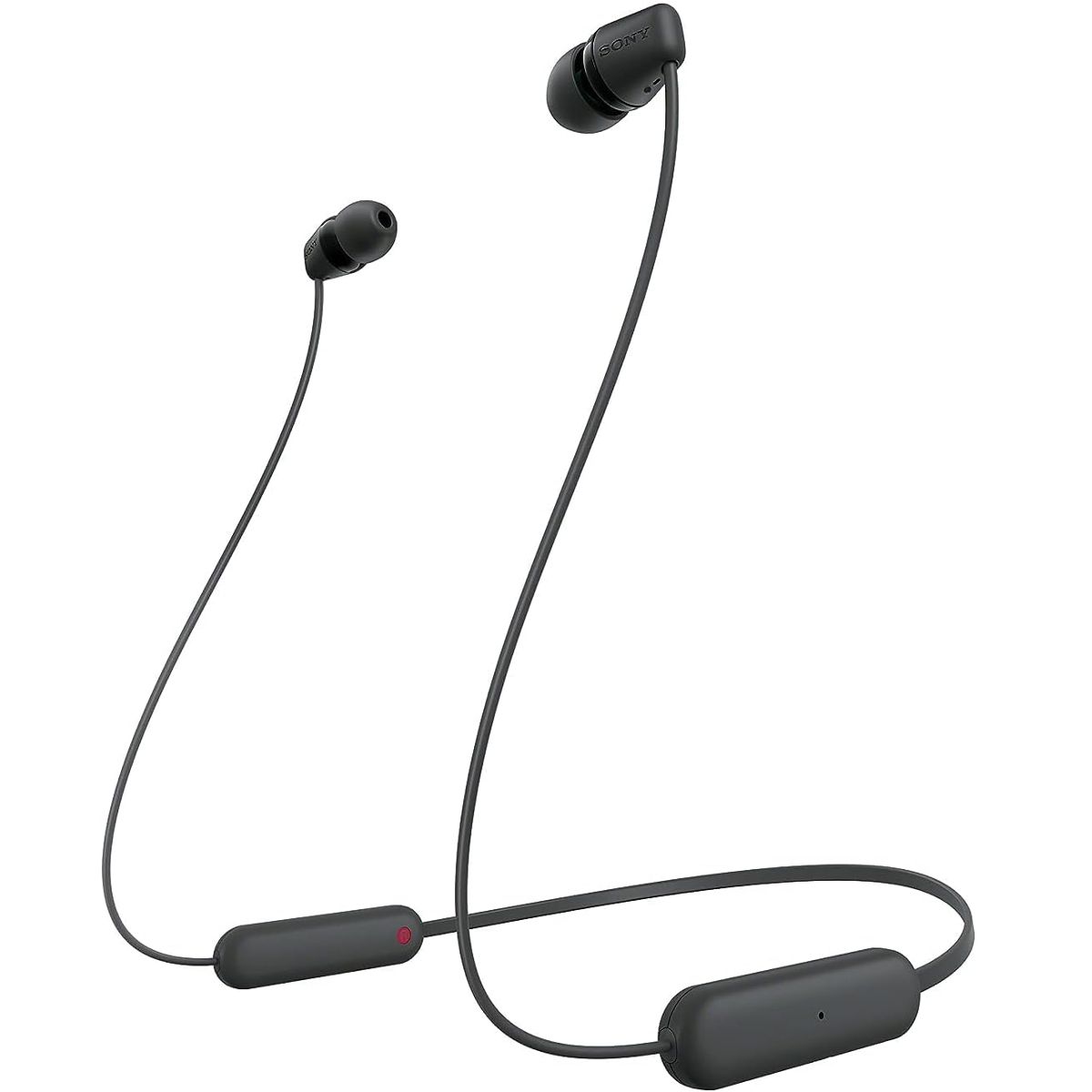 Sony WI-C100 Bluetooth-nappikuulokkeet – Langaton vapaus arkeen, pitkä akunkesto