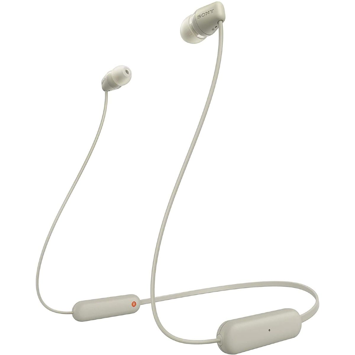 Sony WI-C100 Bluetooth-nappikuulokkeet – Langaton vapaus arkeen, pitkä akunkesto