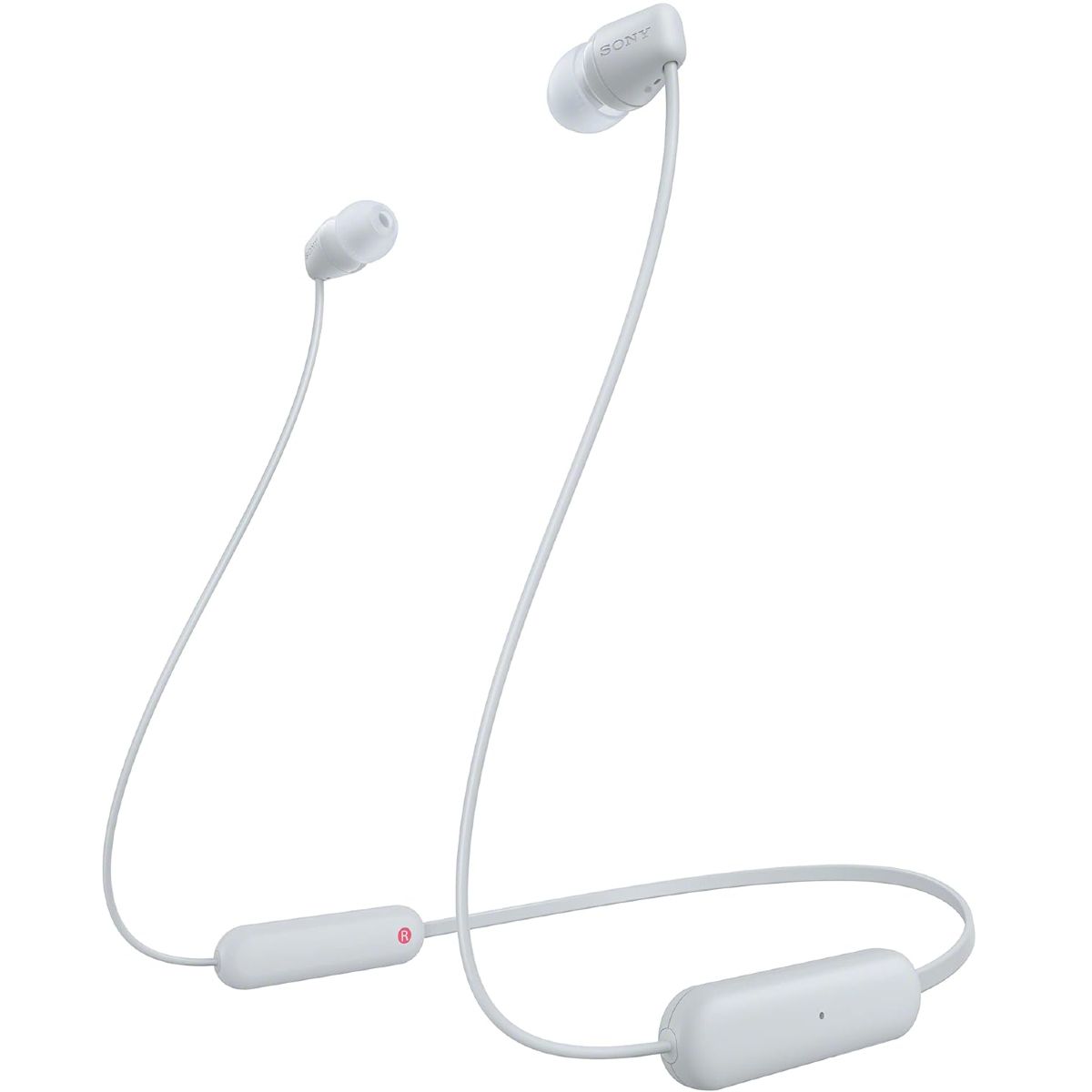 Sony WI-C100 Bluetooth-nappikuulokkeet – Langaton vapaus arkeen, pitkä akunkesto