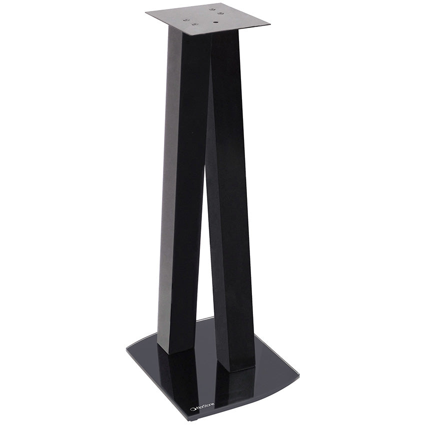 Norstone WALK SPEAKER STANDS/PAIR/BLACK SATIN